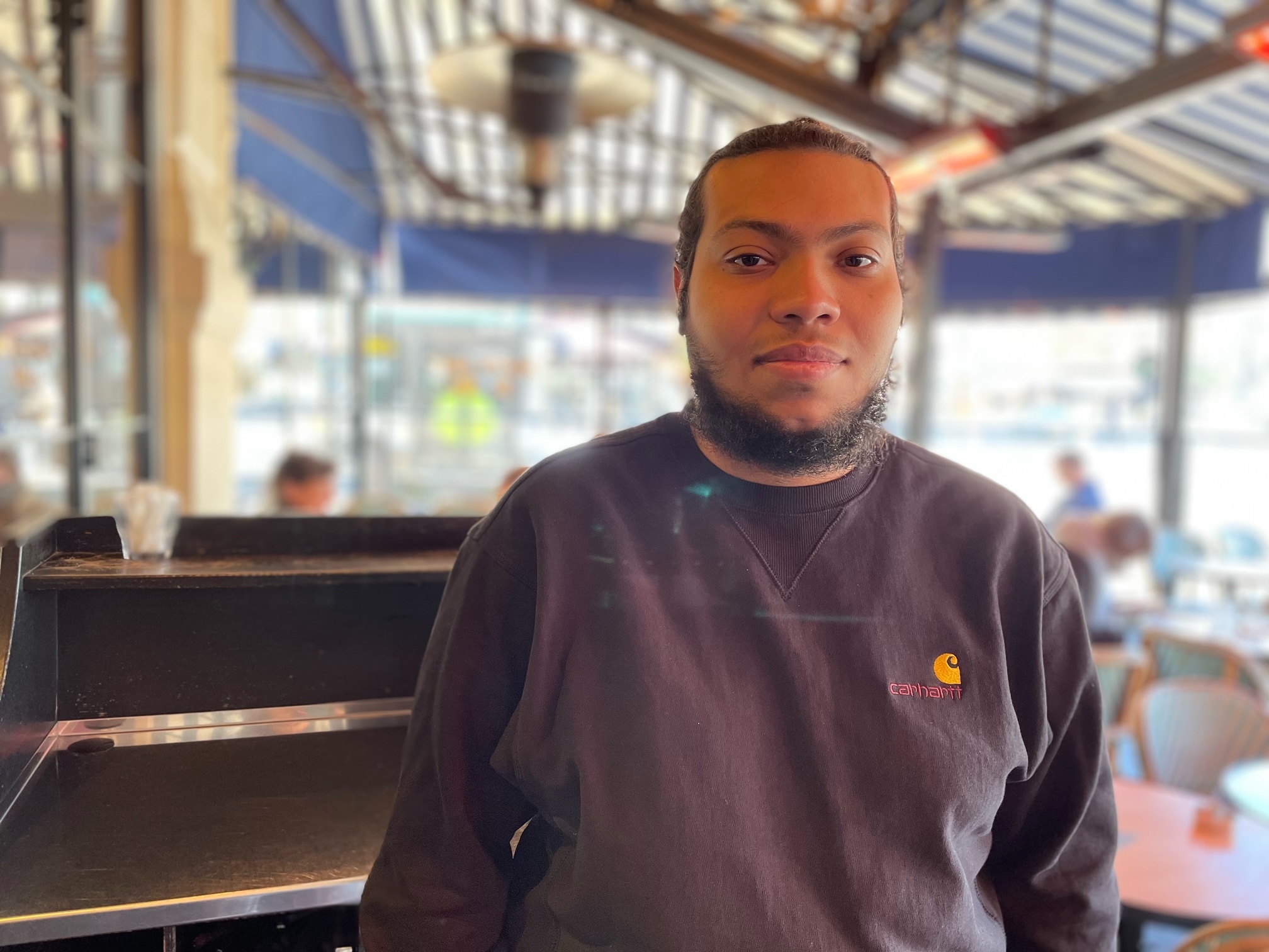 Maroan Abdel Meneaam, law and history student [Linah Alsaafin/Al Jazeera]