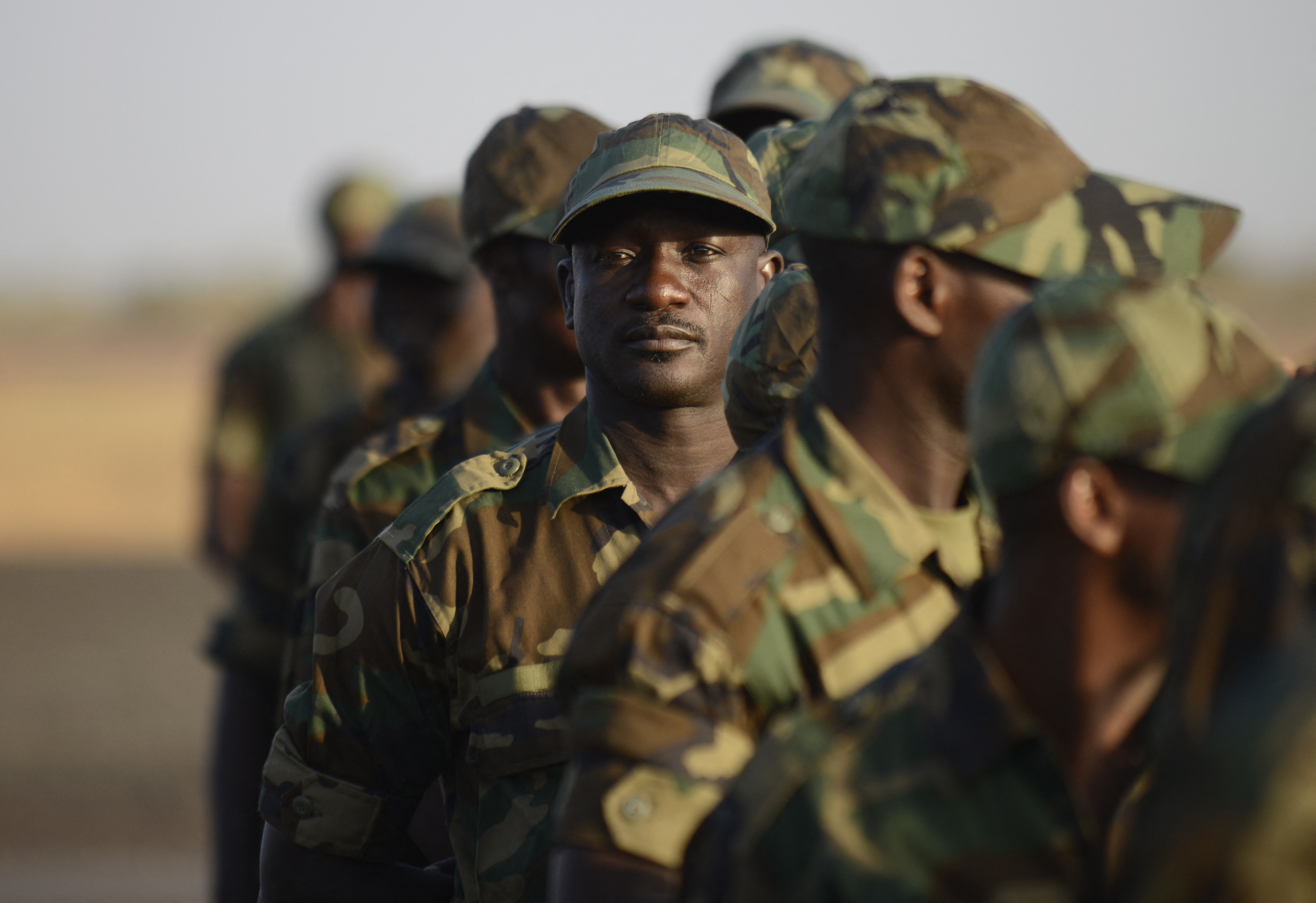 Togolese soldiers
