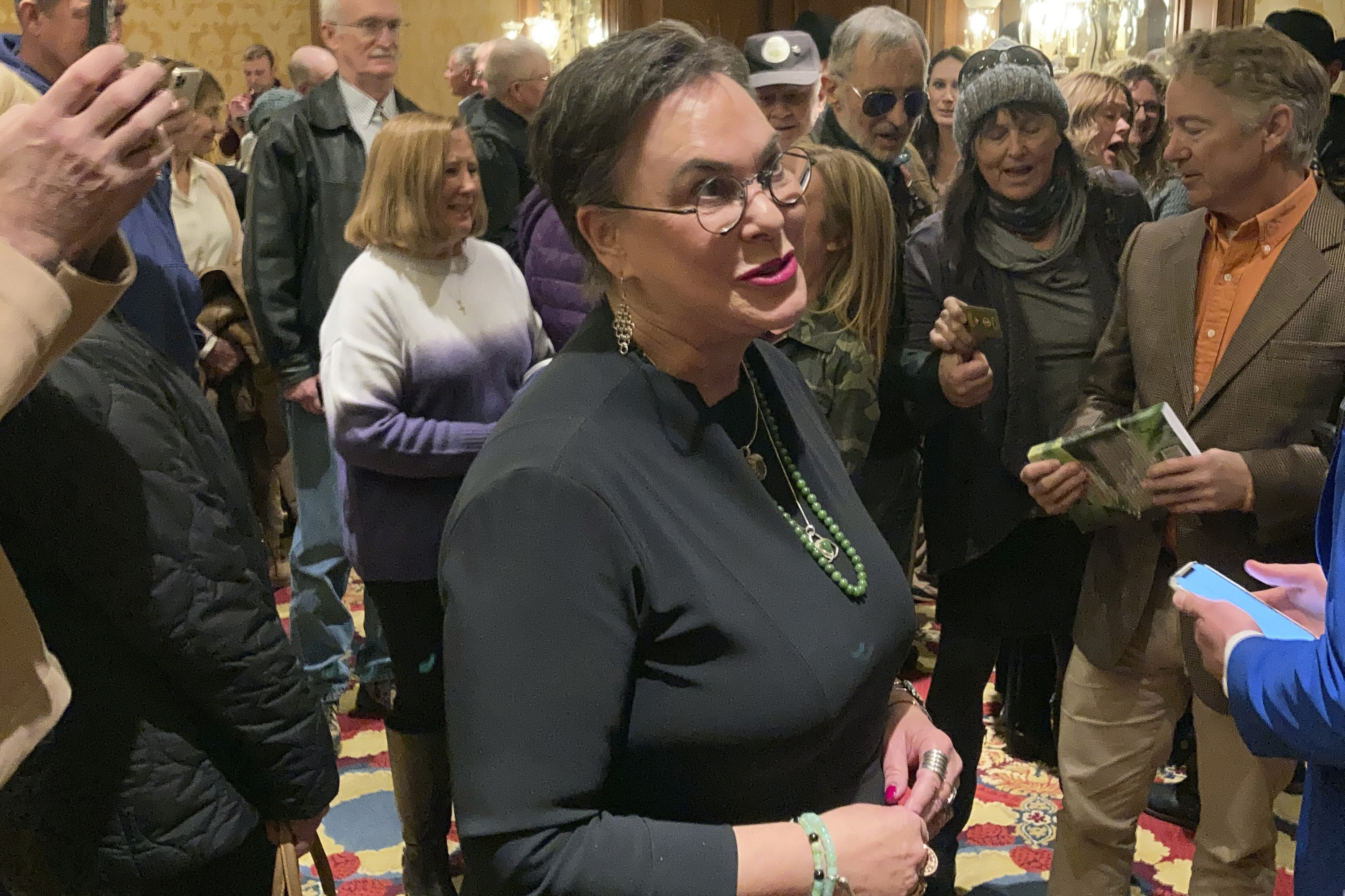 Republican US House candidate Harriet Hageman, backed by Trump, has been leading in the polls ahead of Liz Cheney