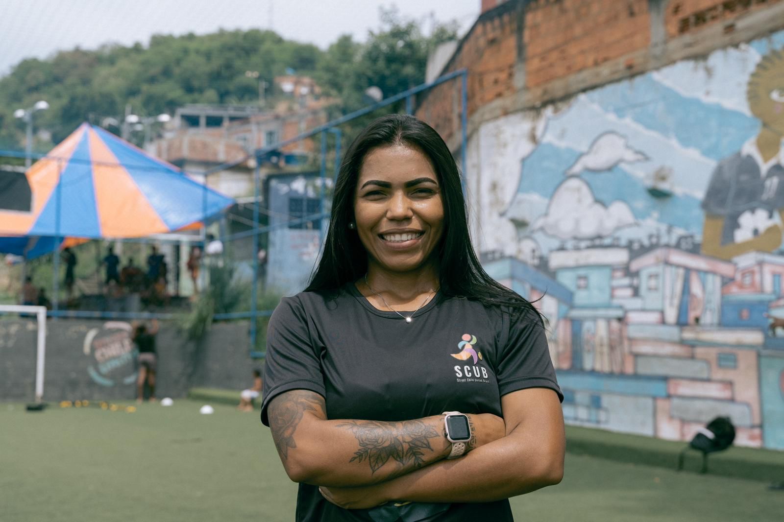 drika brazil football street child