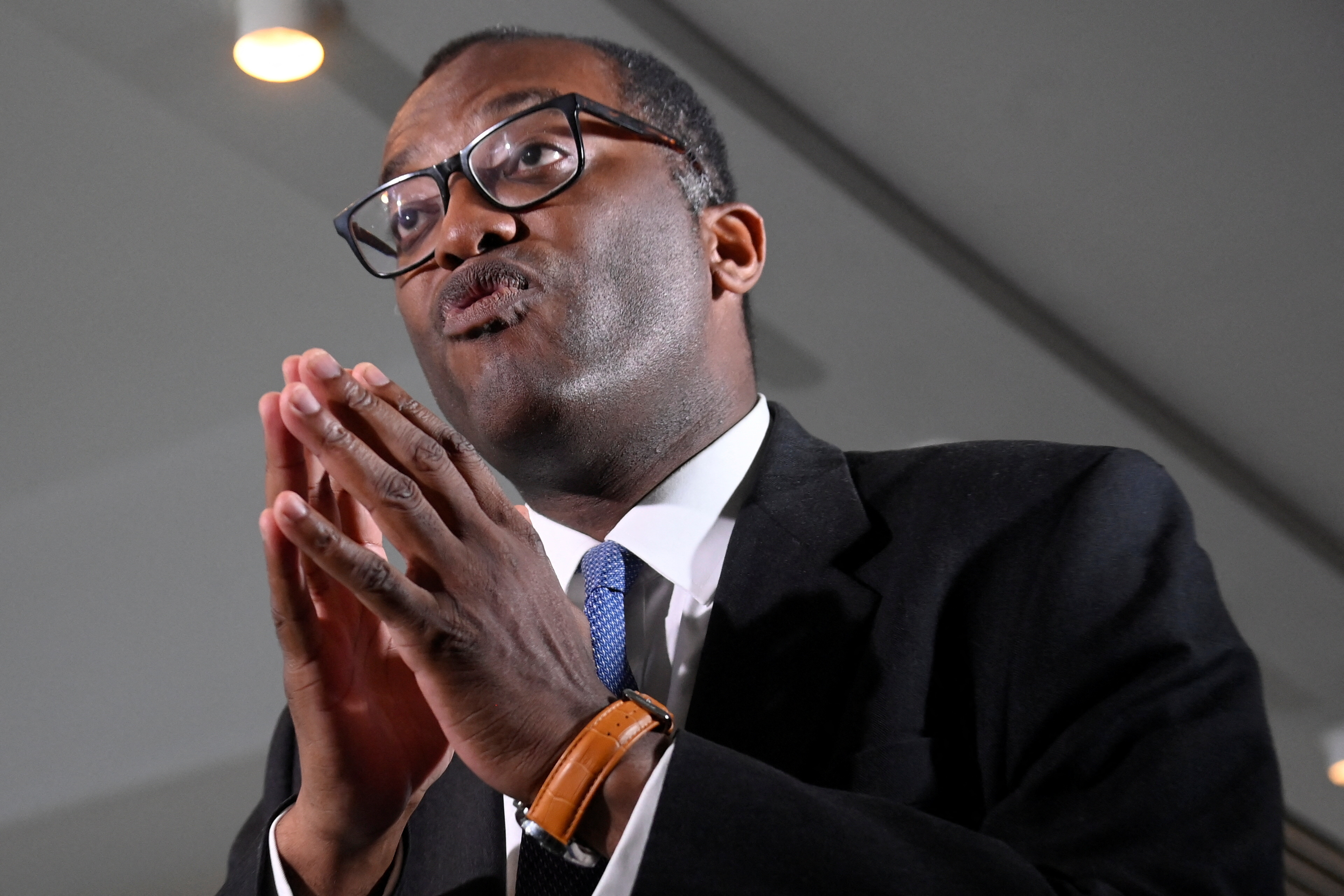 British Chancellor of the Exchequer Kwasi Kwarteng