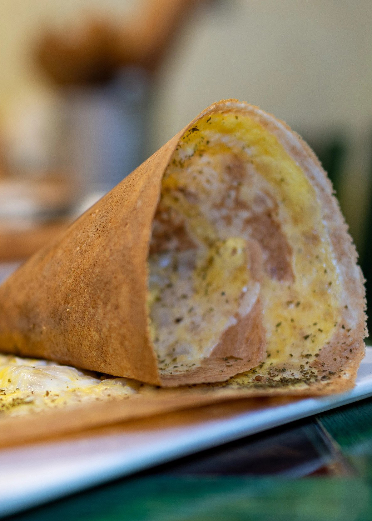 Shams spends hours coming up with new recipes and new ways to present traditional ingredients