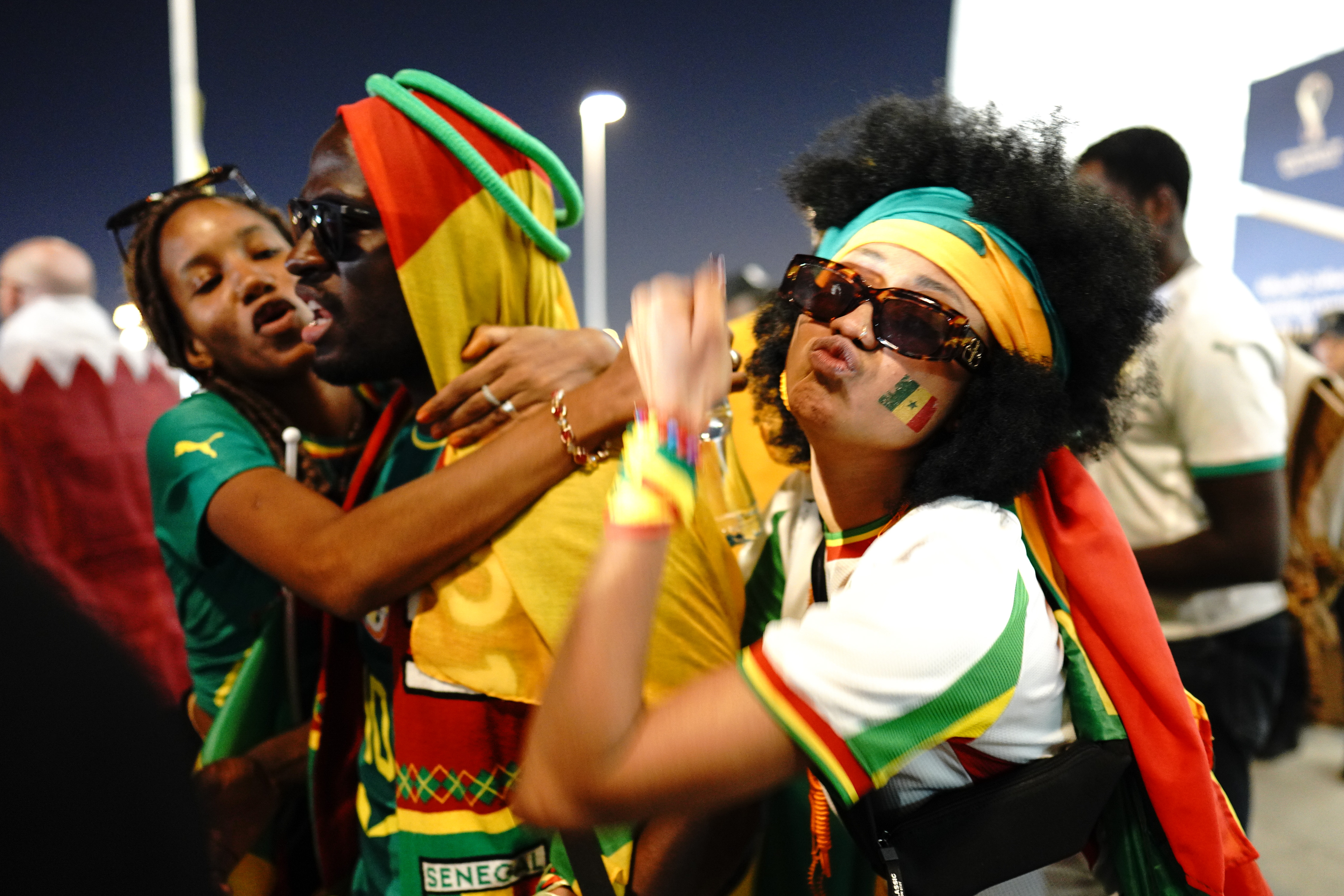 Senegal fans 