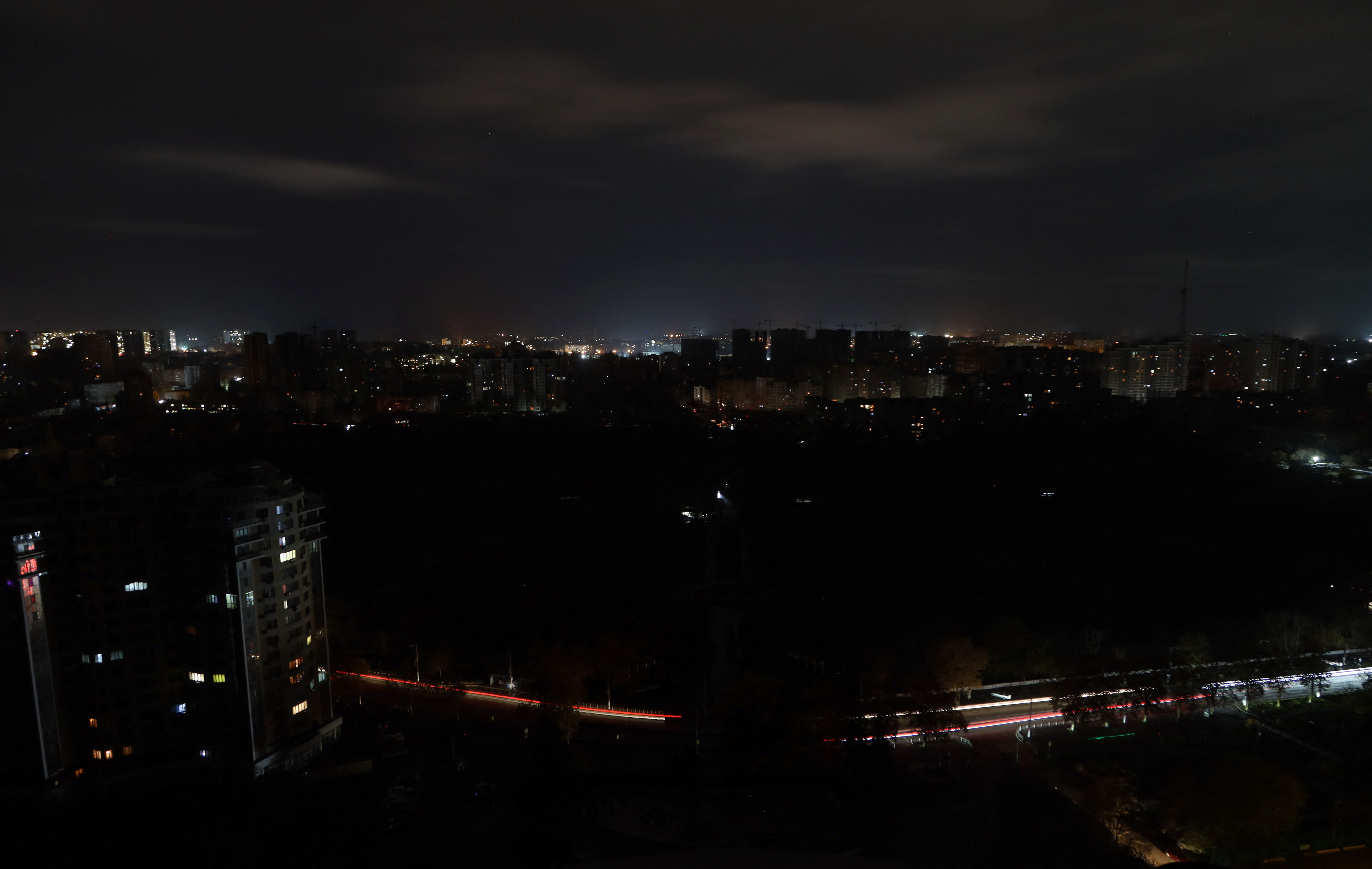 blackout in Odesa