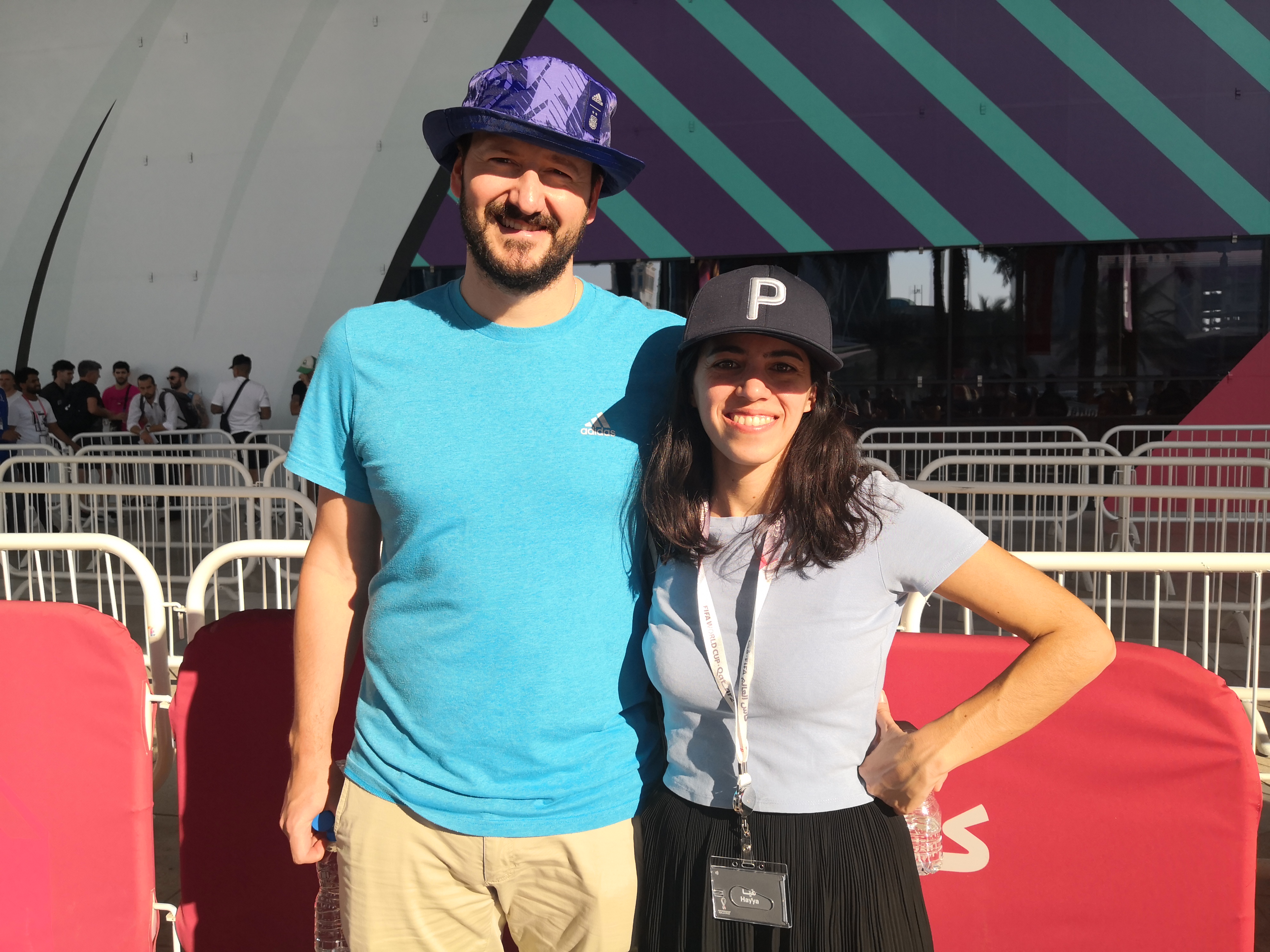 Juan Pablo and Maria Parreira