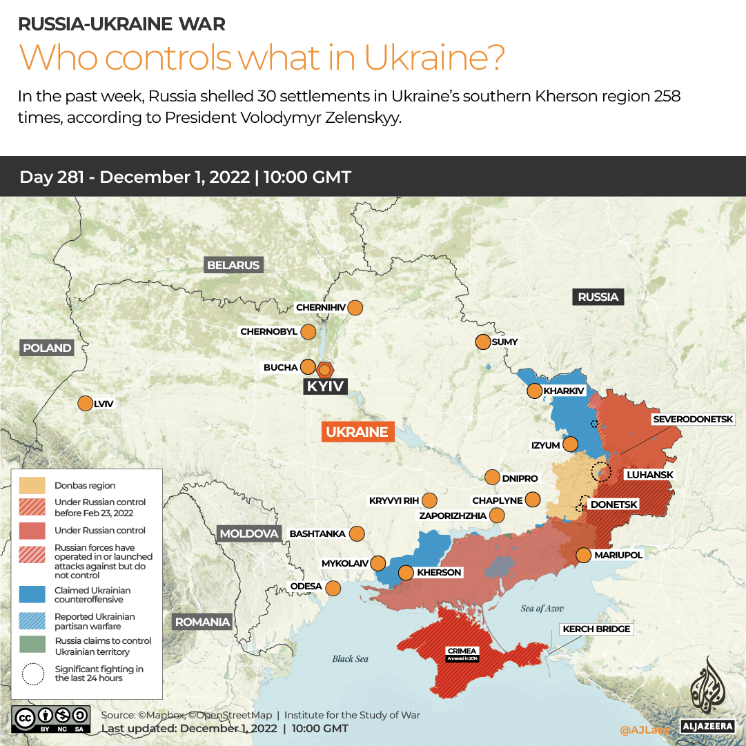 INTERACTIVE - WHO CONTROLS WHAT IN UKRAINE