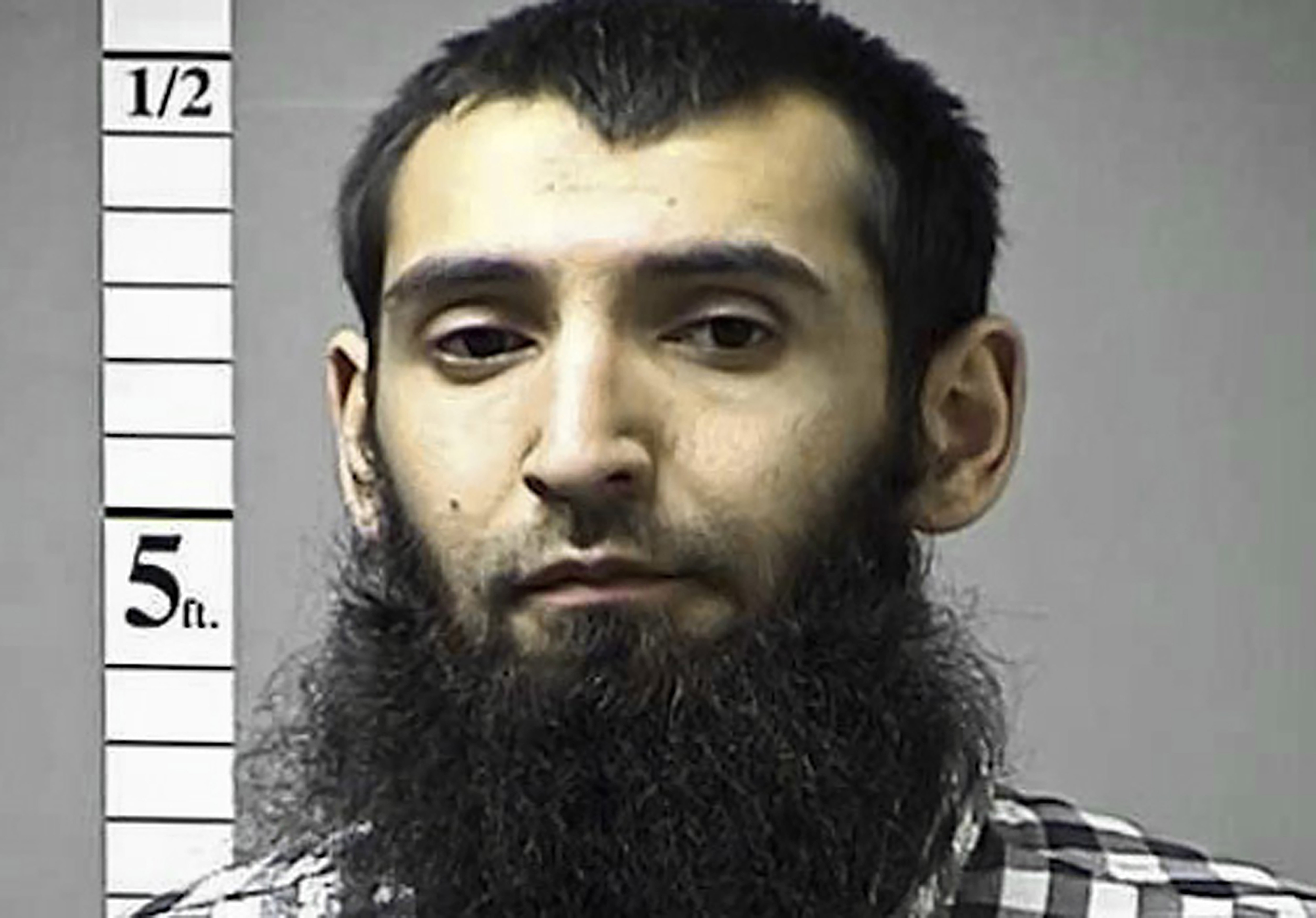 A police photo of Saipov