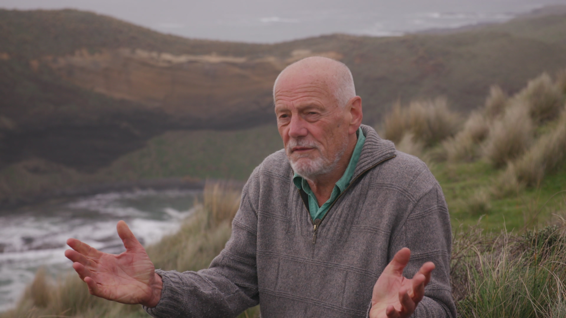 A photo of Tasmanian conservationist Nick Mooney.