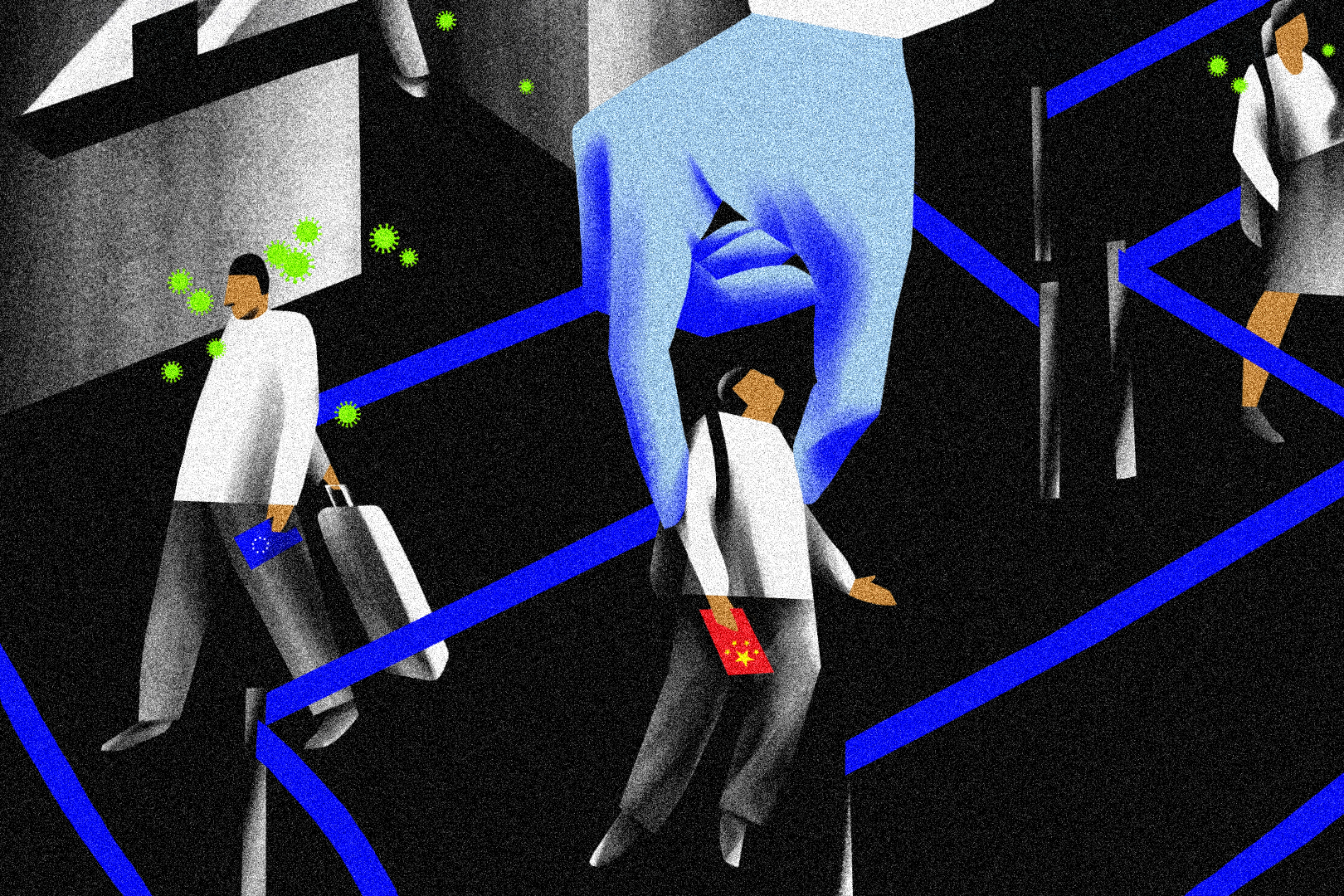 Big Question illustration — China COVID curbs.