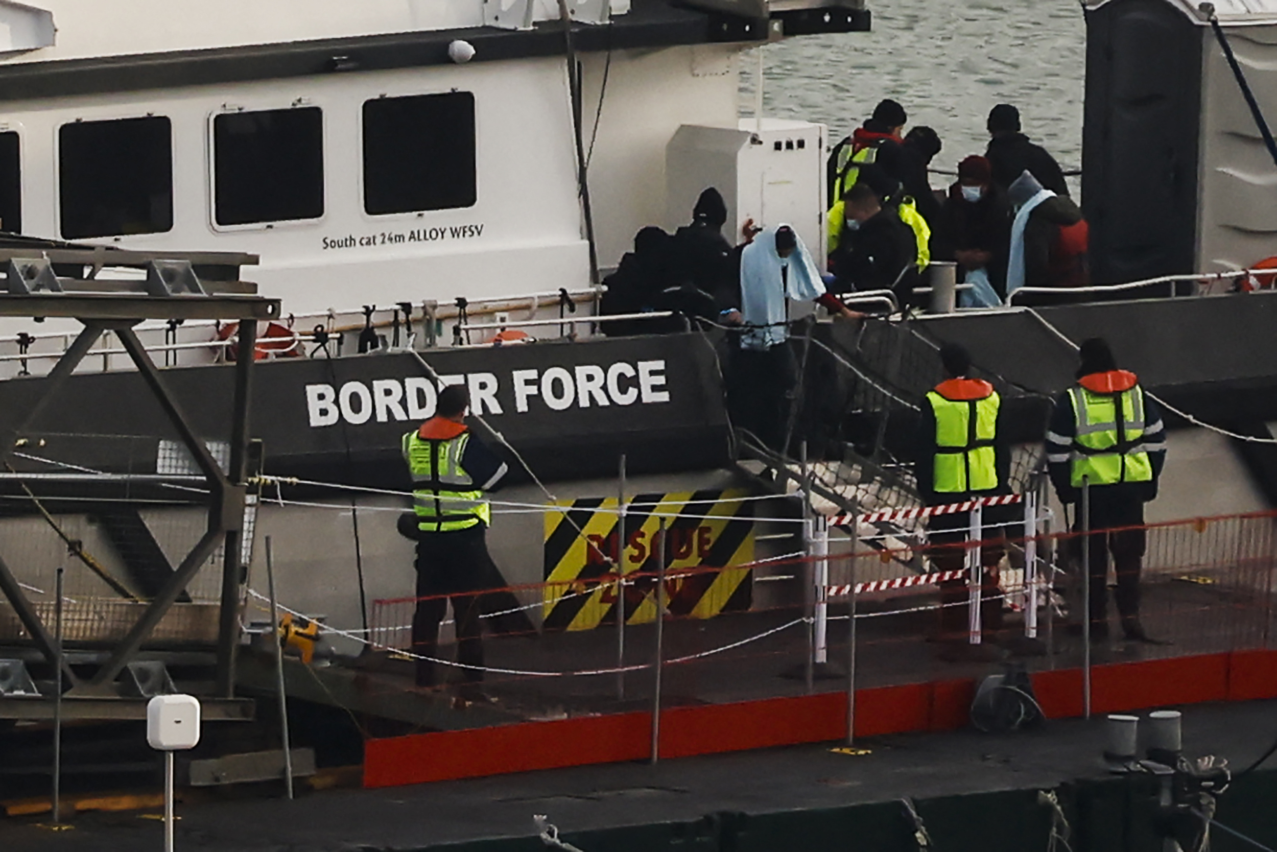 UK border force boat