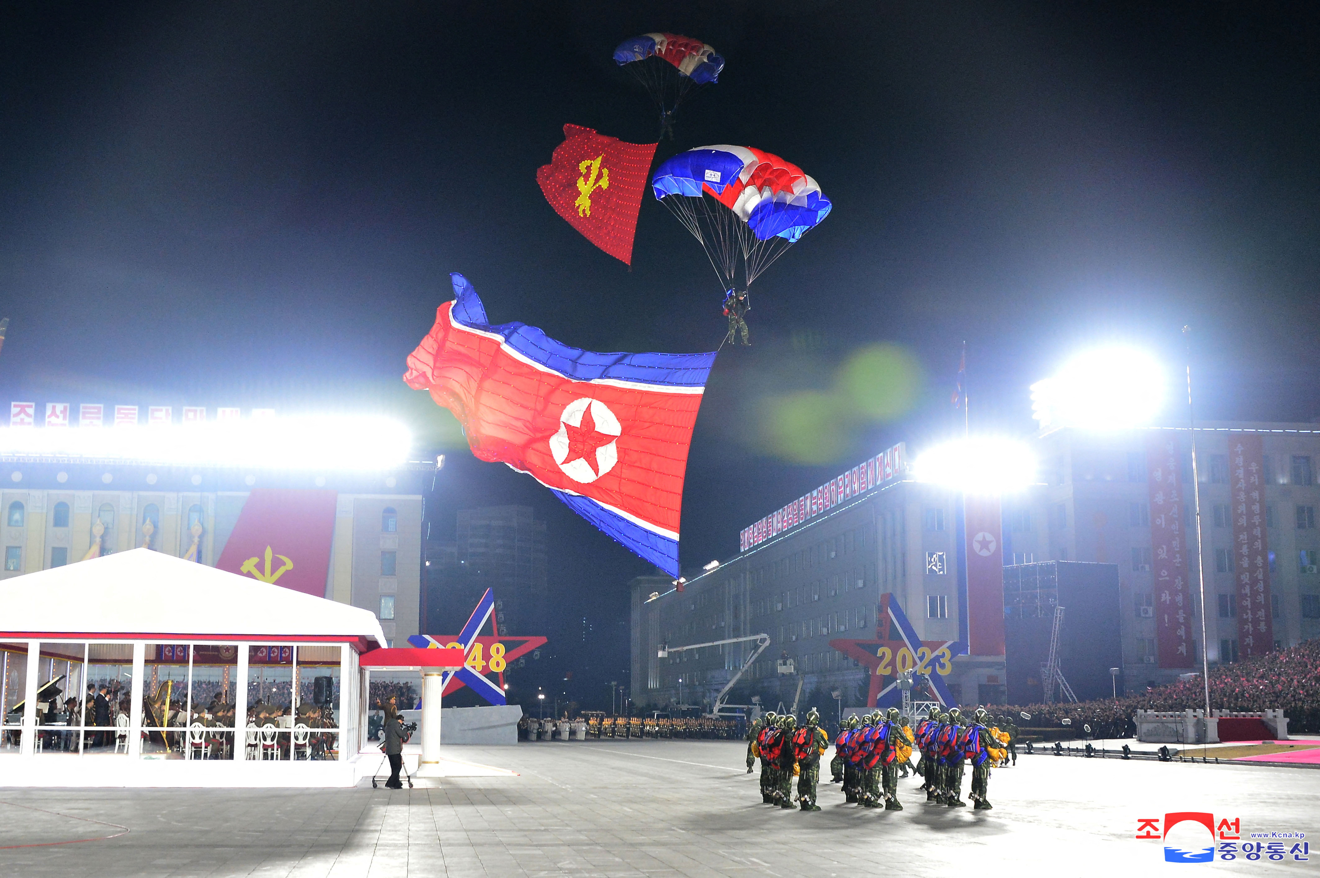 North Korea military parade