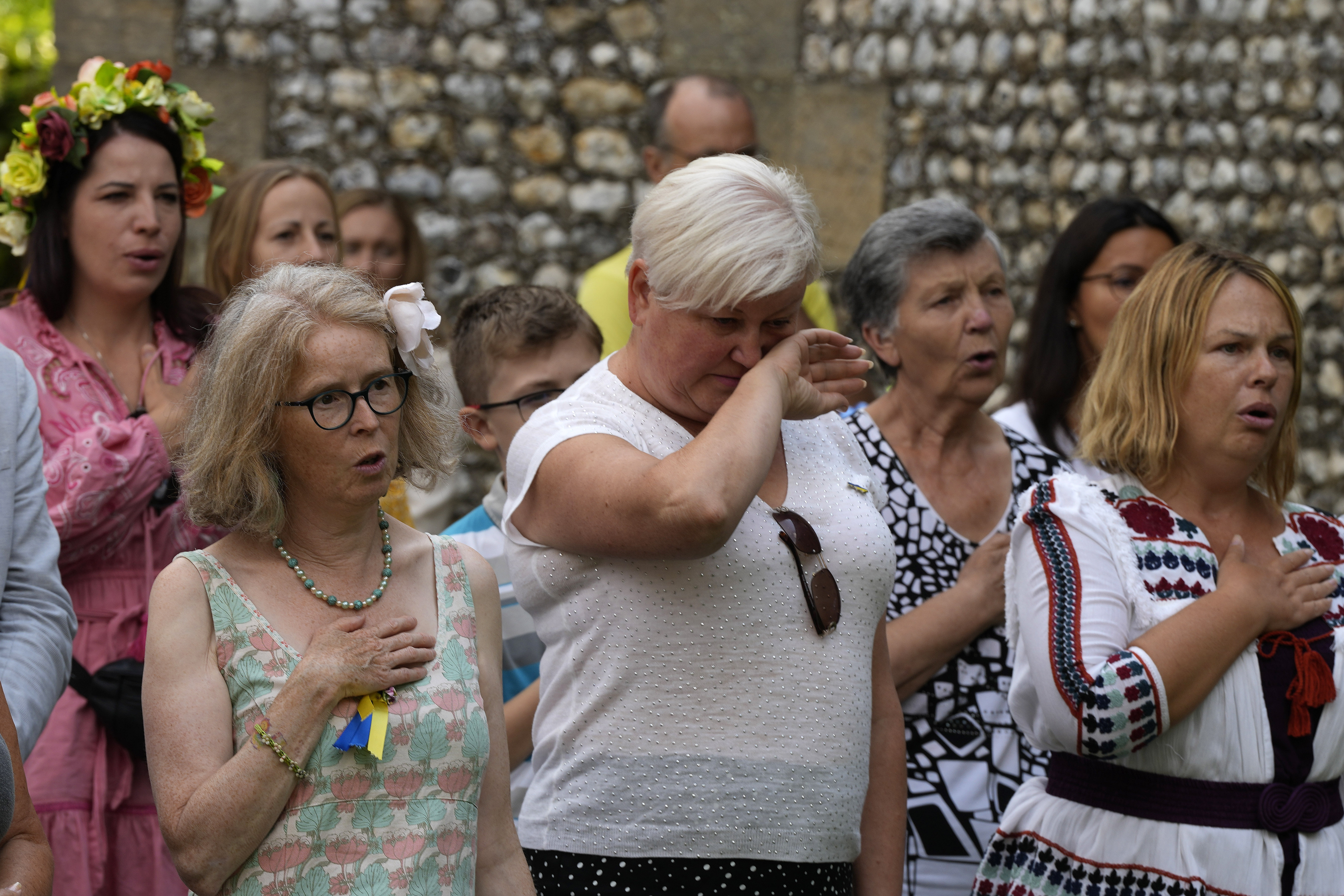 Ukraine refugees in England