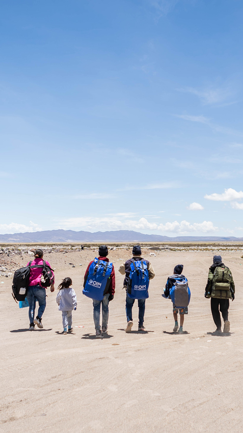 Allyson and her family make their way across the Altiplano highlands