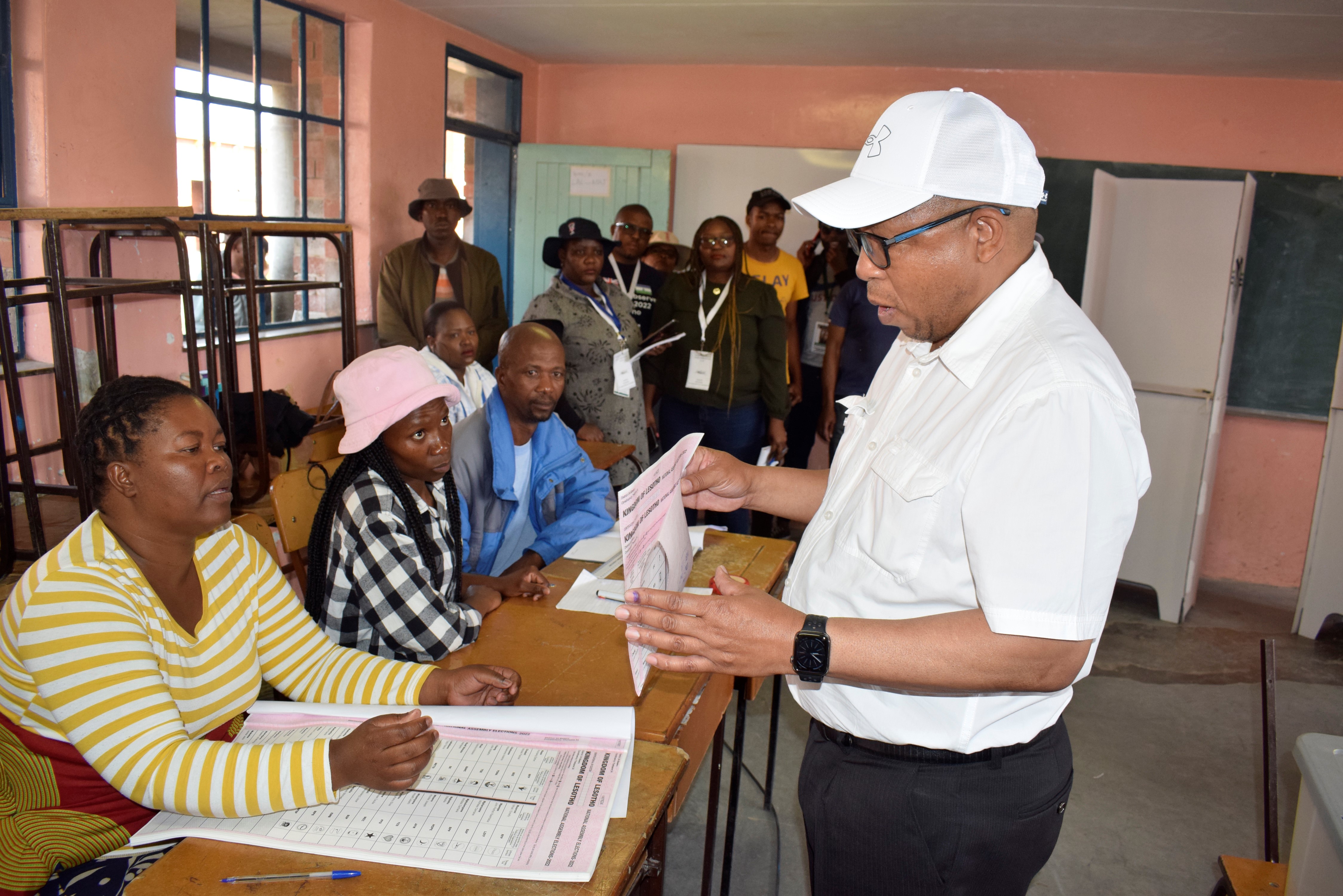 Lesotho Prime Minister Moeketsi Majoro