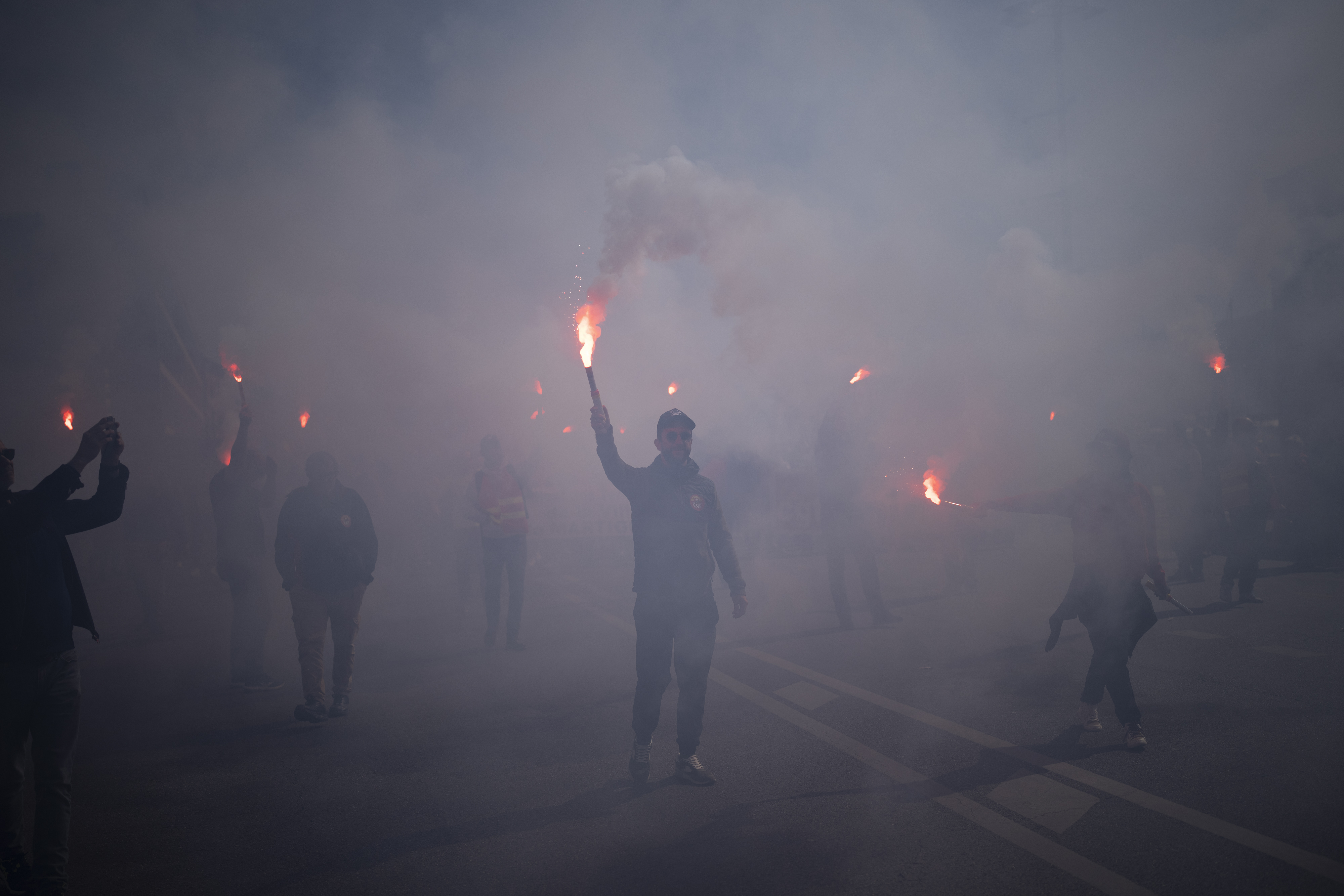 France pensions Protests