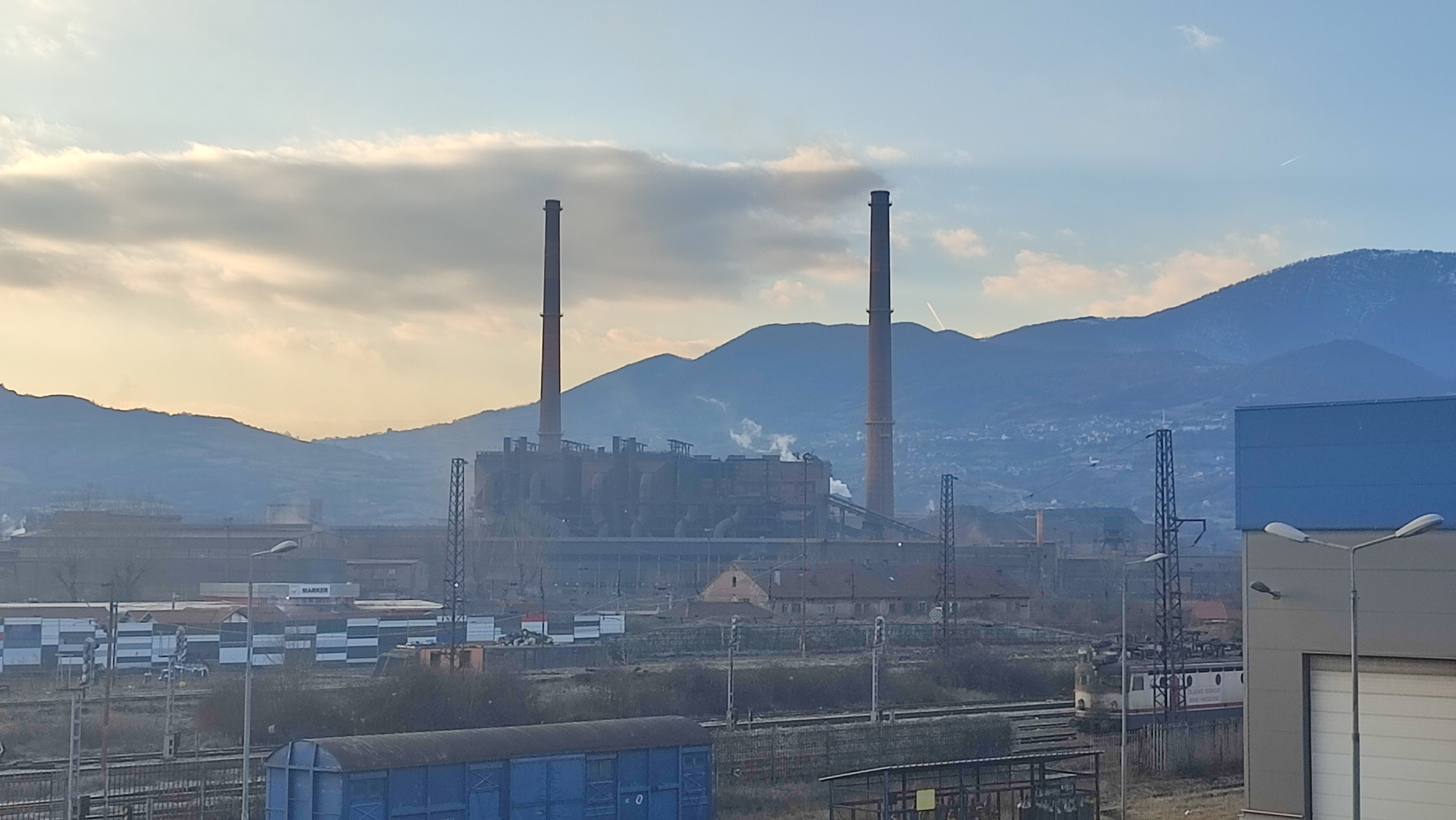 The ArcelorMittal steel plant in Zenica