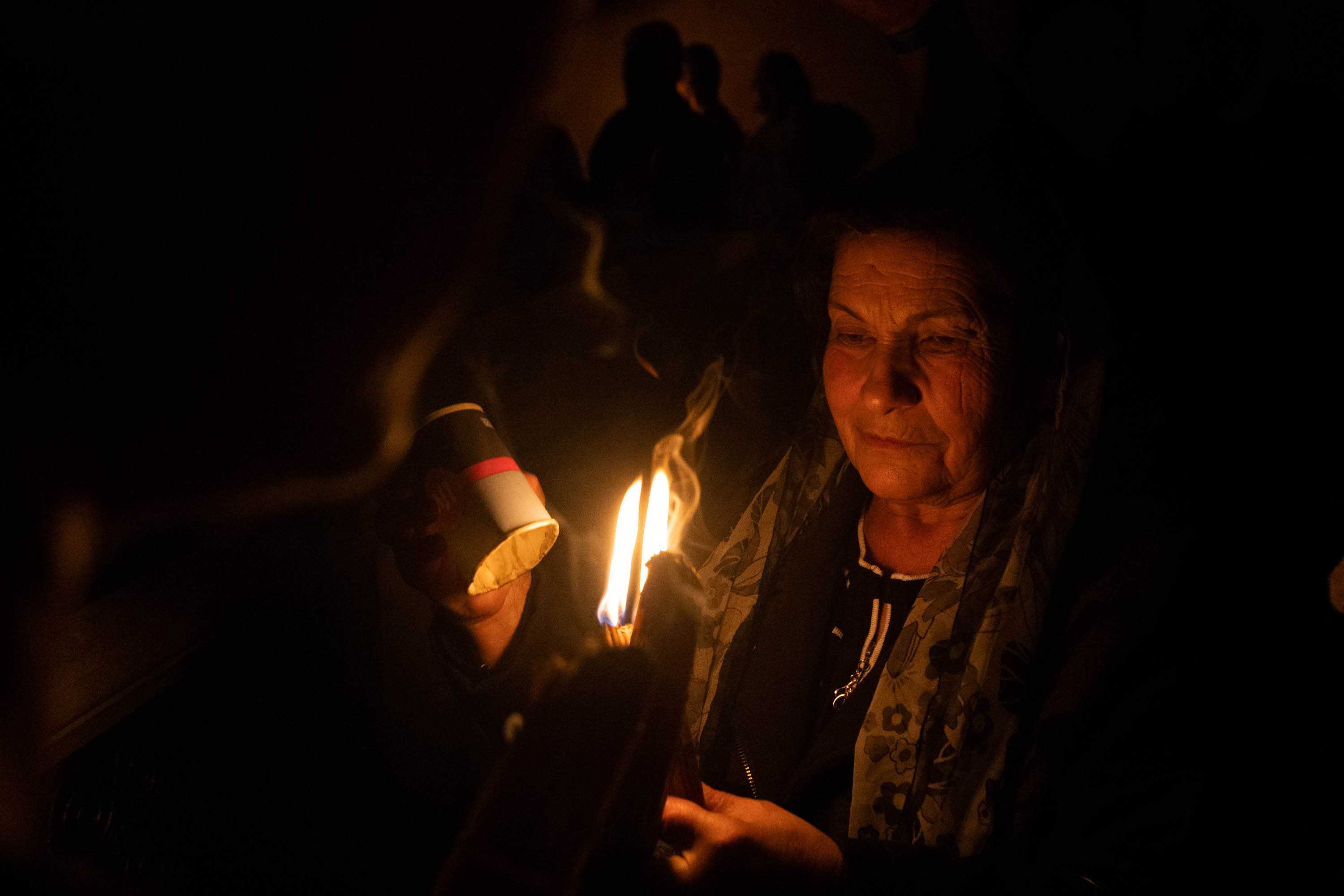 Holly fire Jerusalem