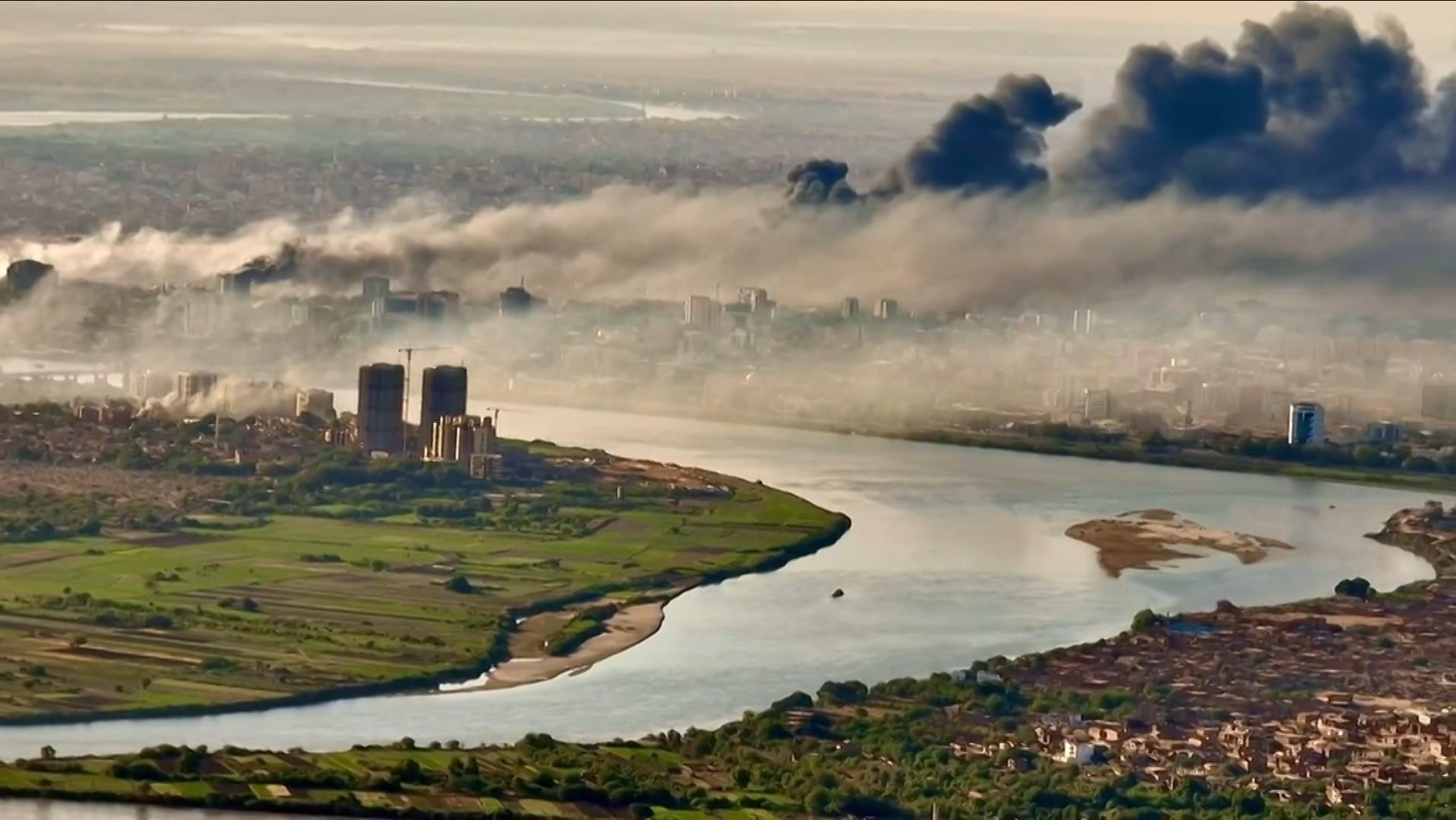Smoke from the battles have often covered Sudan’s capital