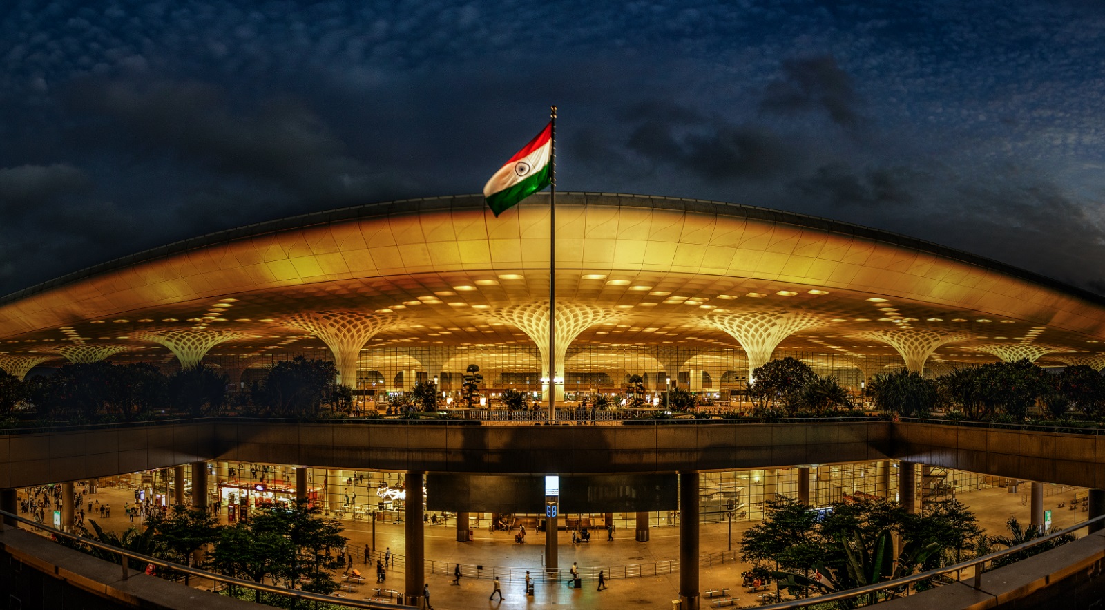 Mumbai’s existing international airport is close to maximum capacity [Chhatrapati Shivaji Maharaj International Airport]