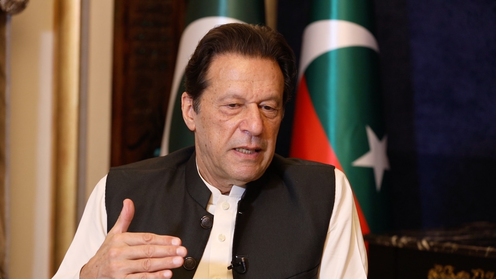 Interview with former prime minister Imran Khan [Al Jazeera]