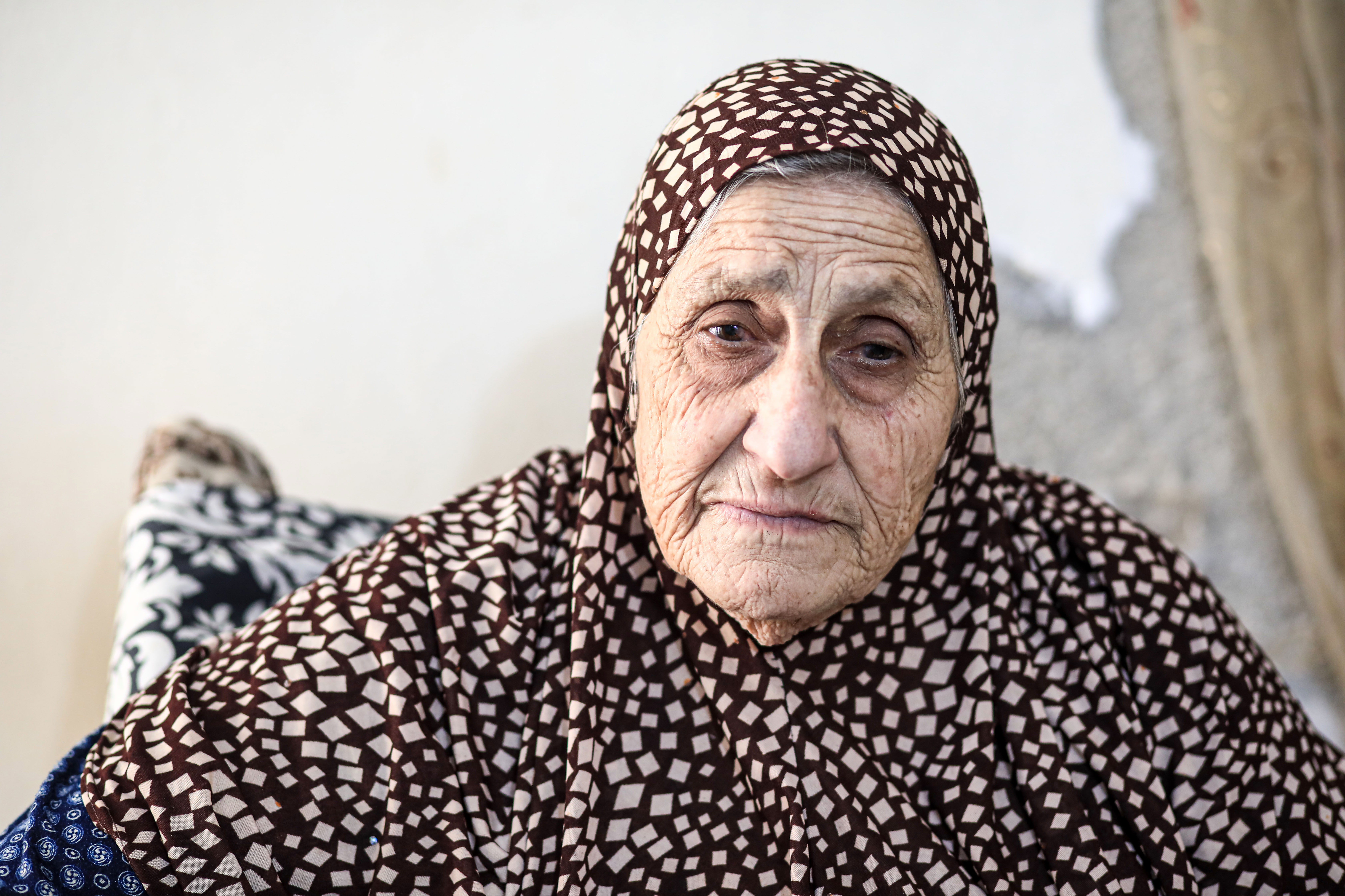 Um Khattab says the reality she and her grandchildren live after 75 years in the Gaza Strip is a ‘new Nakba’