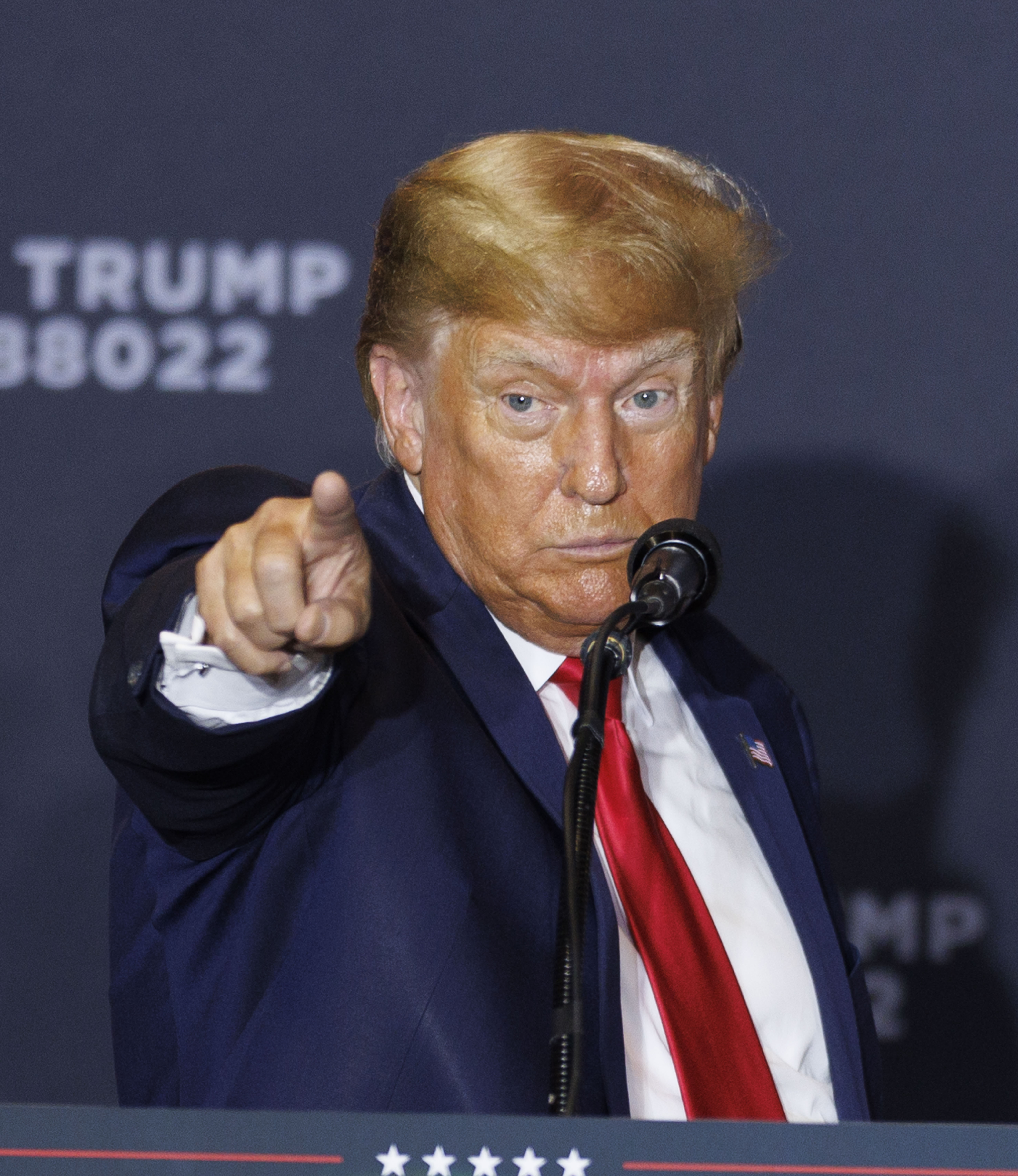 Former US president Donald Trump