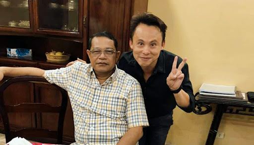 Clement Woo, aka Woo Kee Mun, with Cambodian Deputy Prime Minister Ke Kim Yan [Facebook]