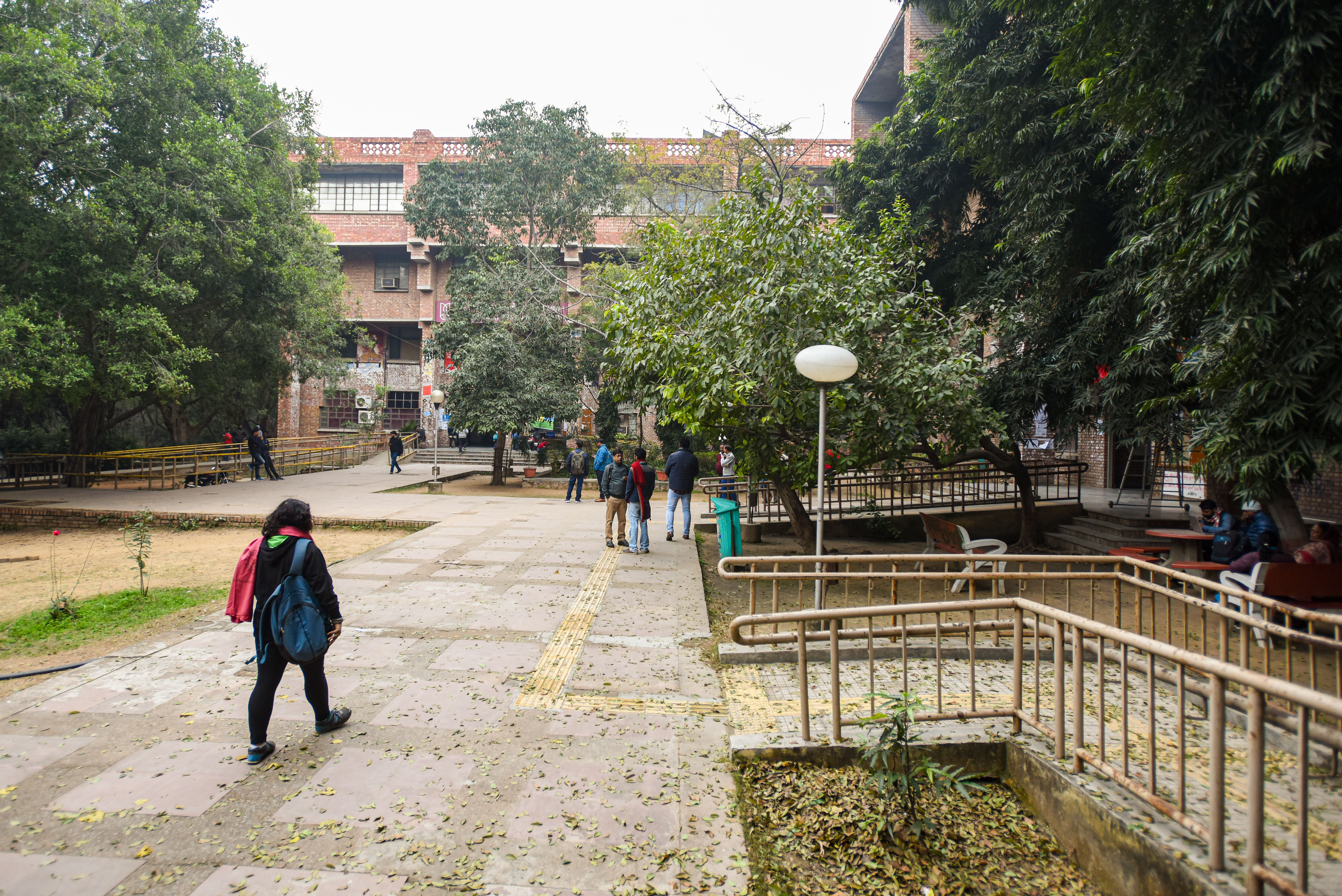 A view of the Jawaharlal Nehru University