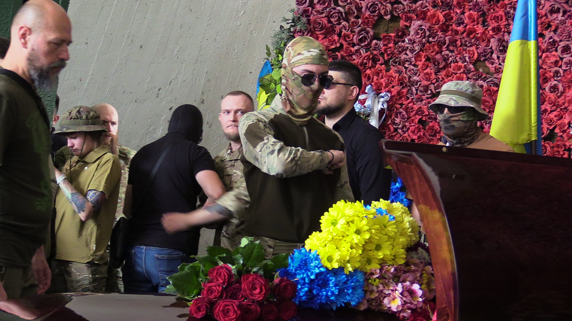 Many RVC fighters hide their identities because they fear for the families and friends they left behind in Russia-1686824339