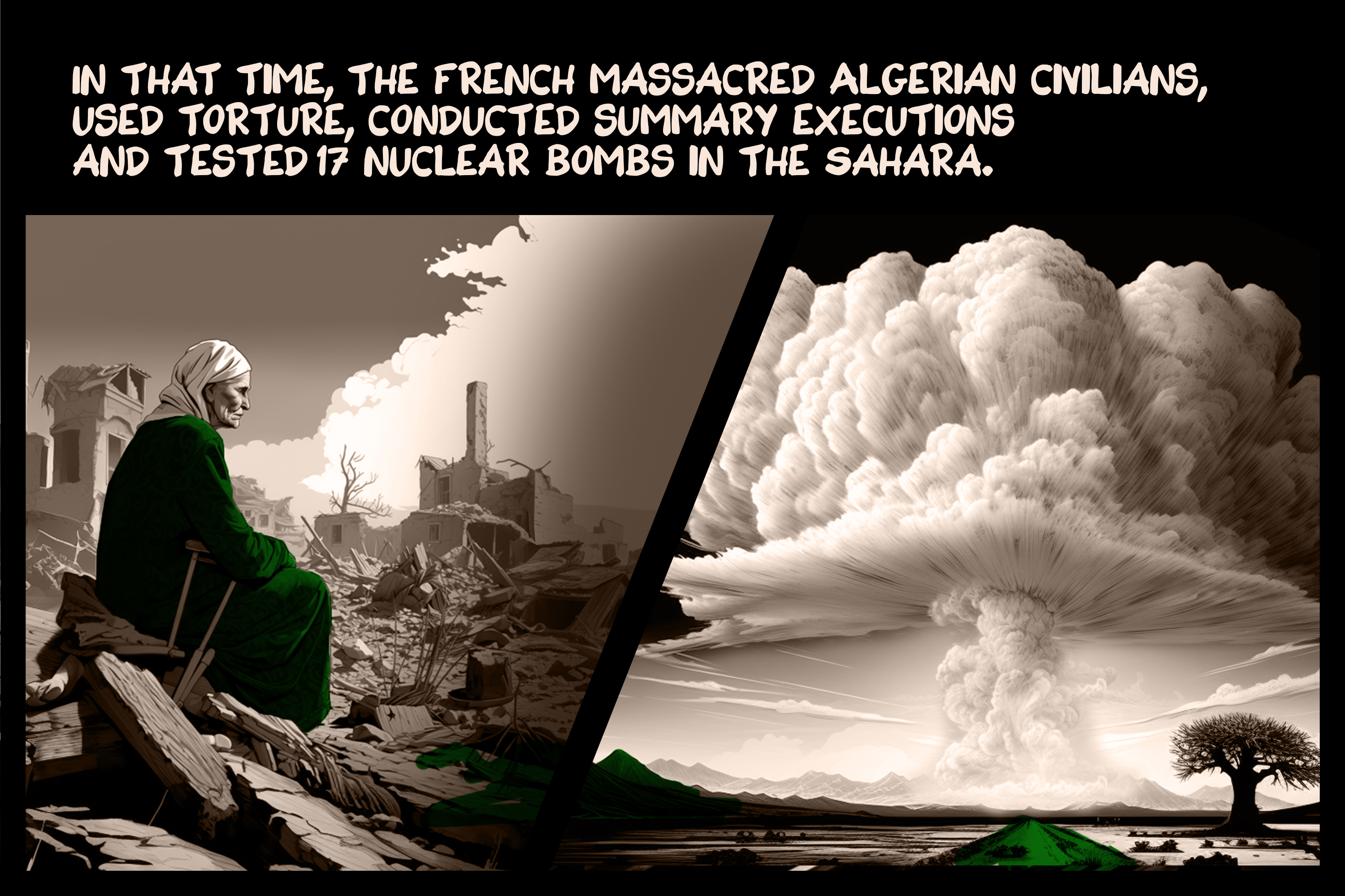 Ghost of the Algerian war