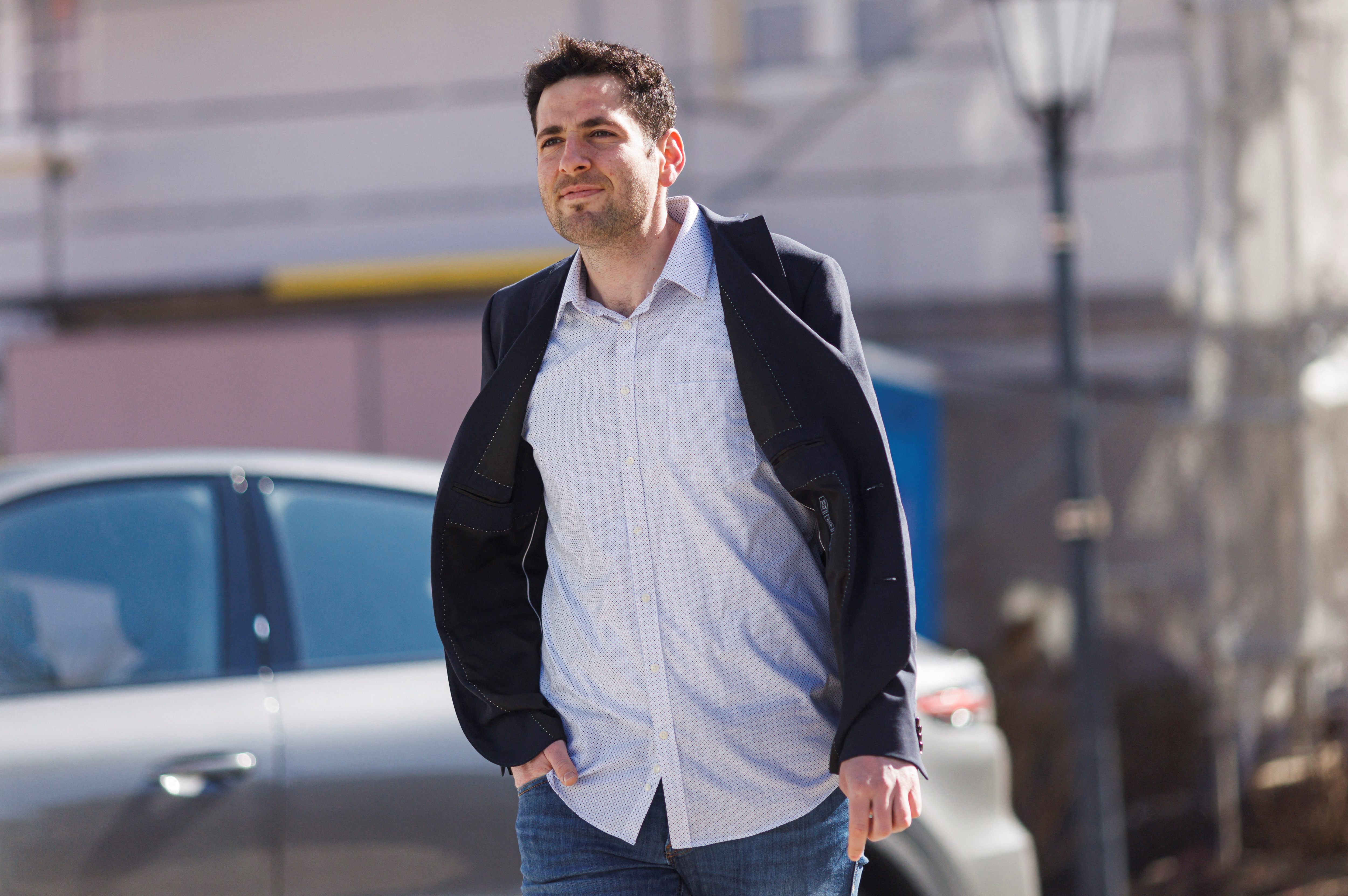 Syrian born Ryyan Alshebl, who has been elected as a mayor of German town