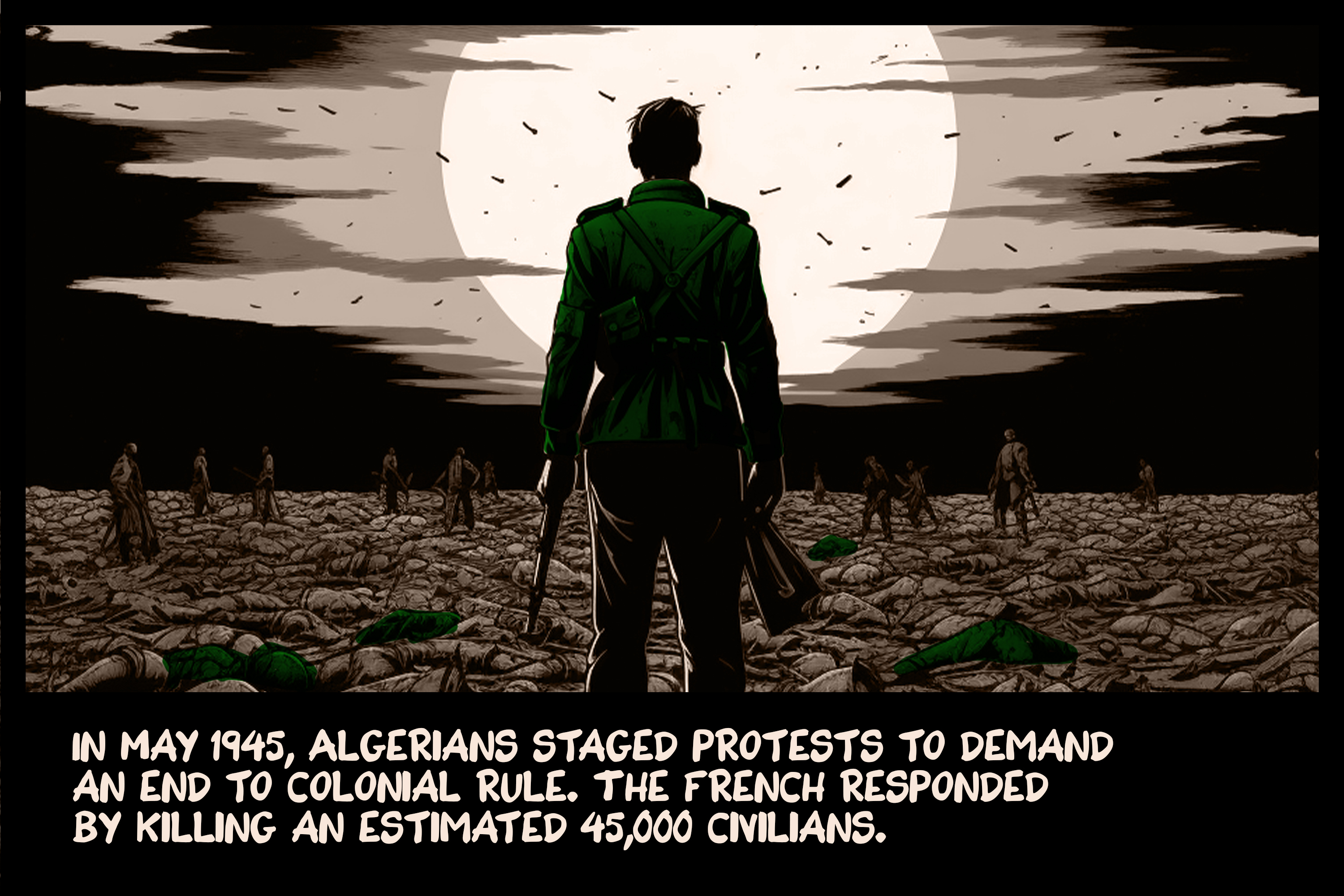 Ghost of the Algerian war