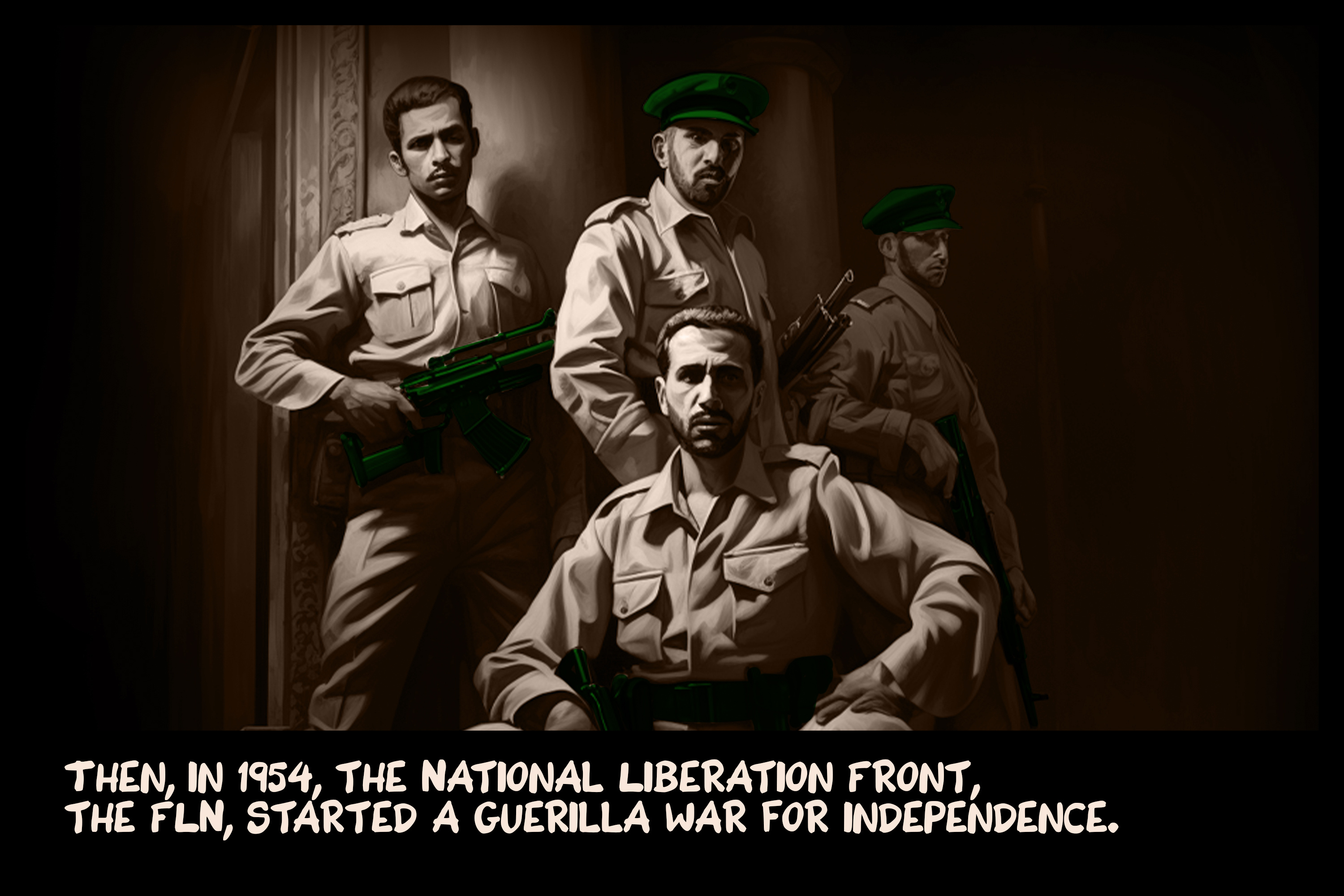 Ghost of the Algerian war