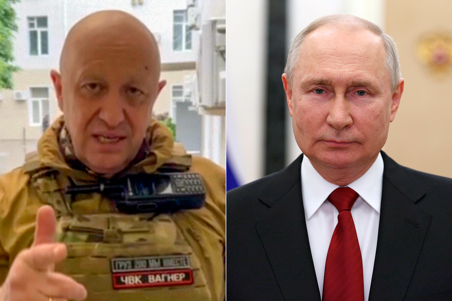 Wagner chief and Putin