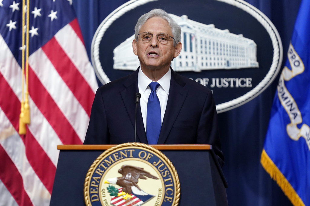 US Attorney General Merrick Garland