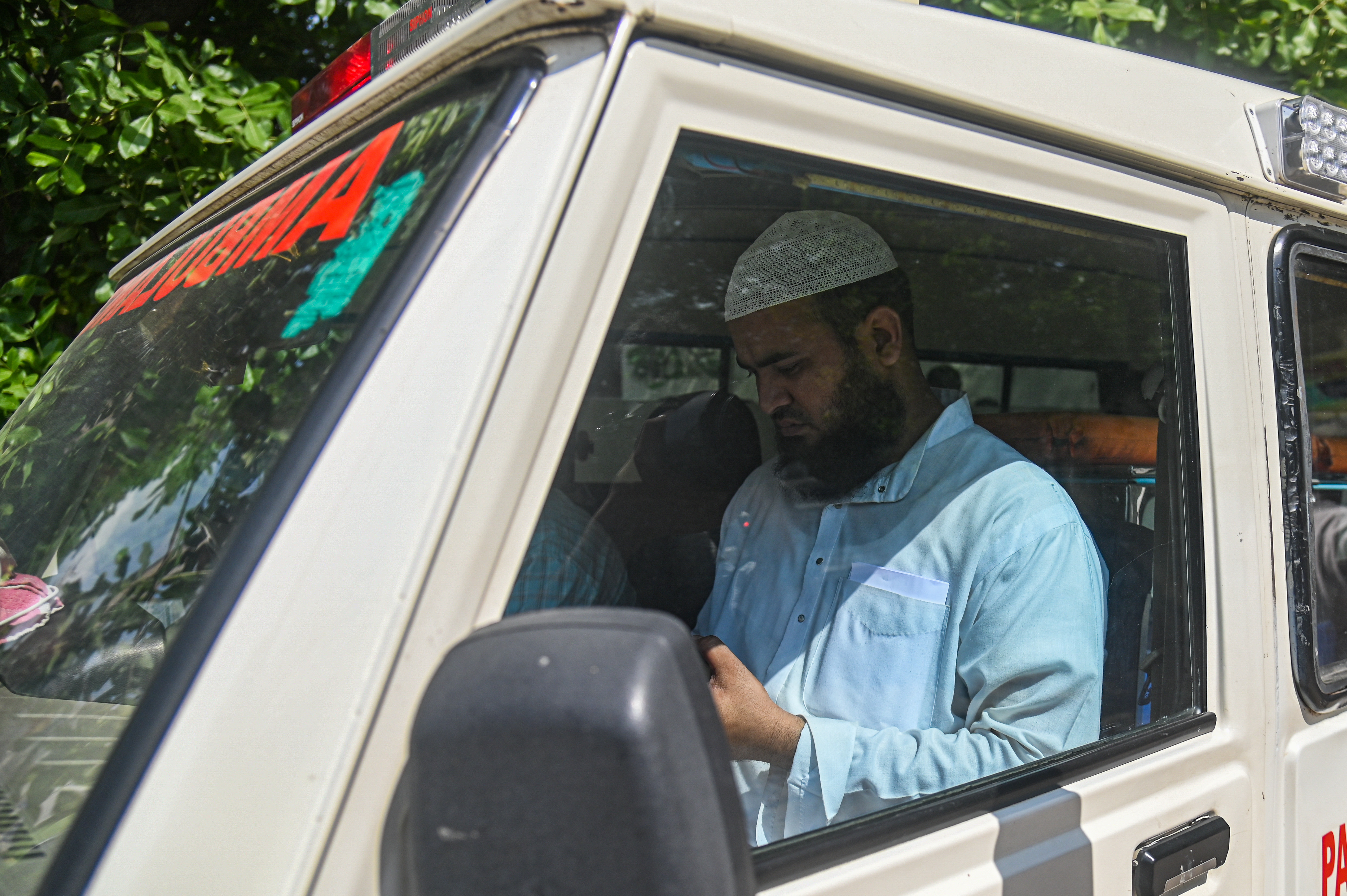 Shadab Anwar, brother of Maulana Saad, who was killed during an attack on a mosque allegedly by a mob on Tuesday midnight