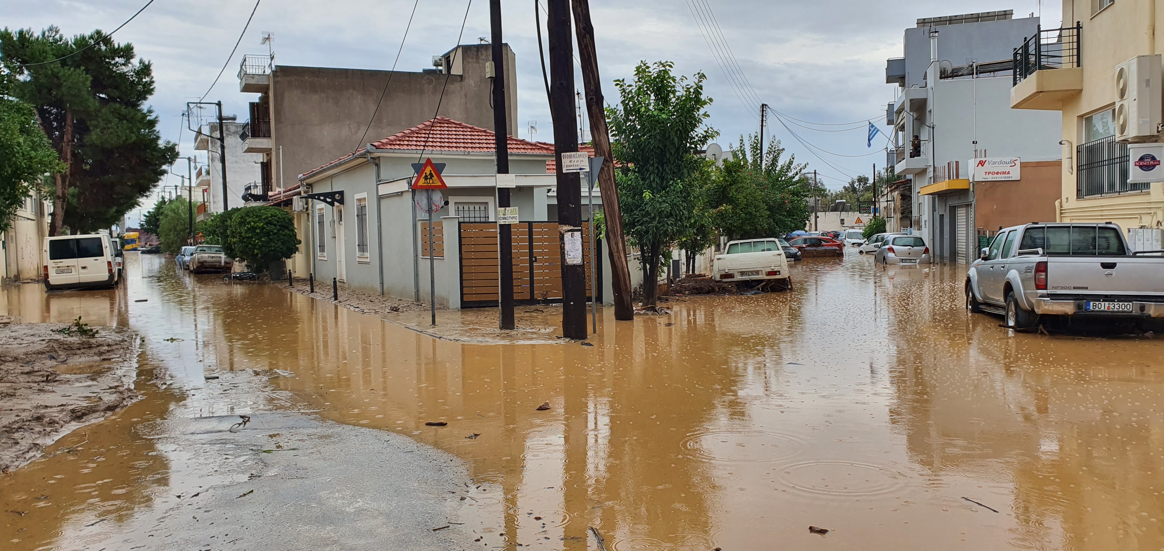 Volos, Greece, after the flood