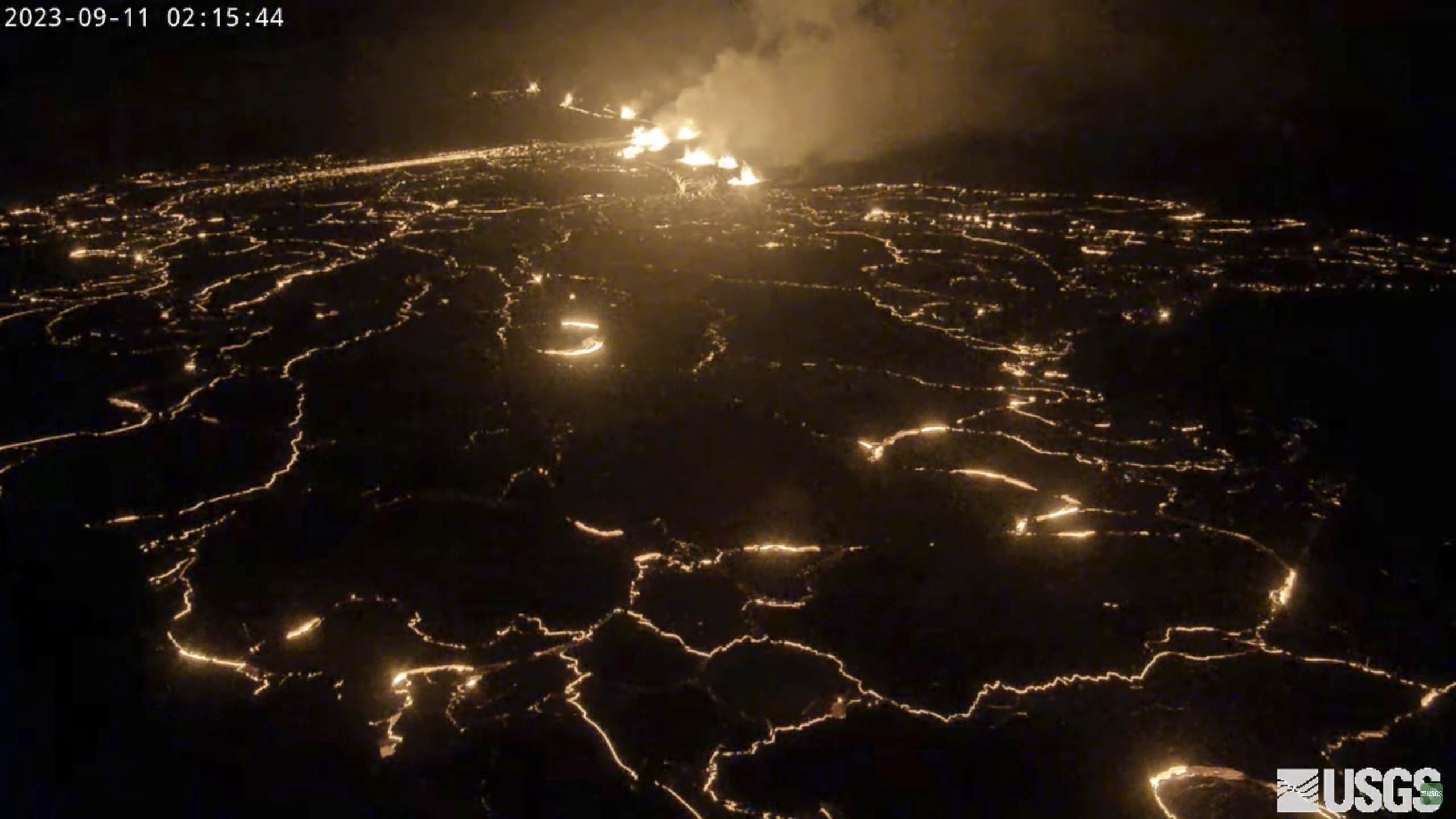 Kilauea, one of the most active volcanoes in the world, erupts in Hawaii