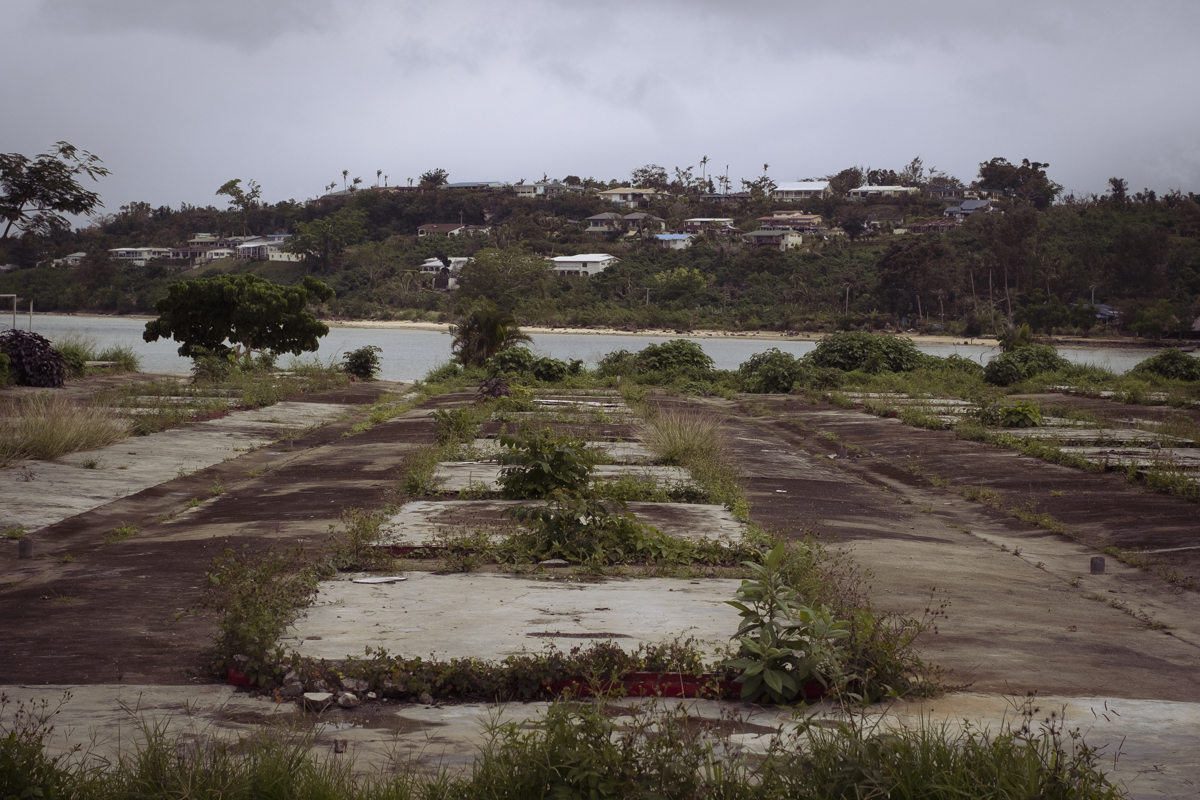 The site where Somon built his sham Mr Price showroom is now an empty expanse of concrete slabs, the flimsy building blown away in the wind.