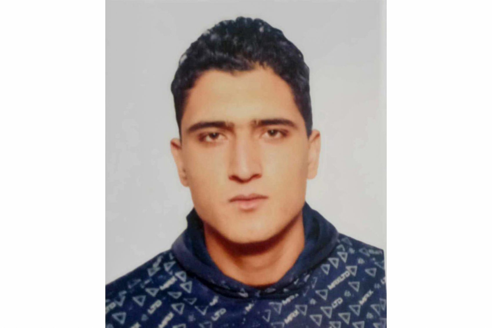 A photo of Nader, who set out to Italy from Tunisia in search of better prospects [Courtesy of ]