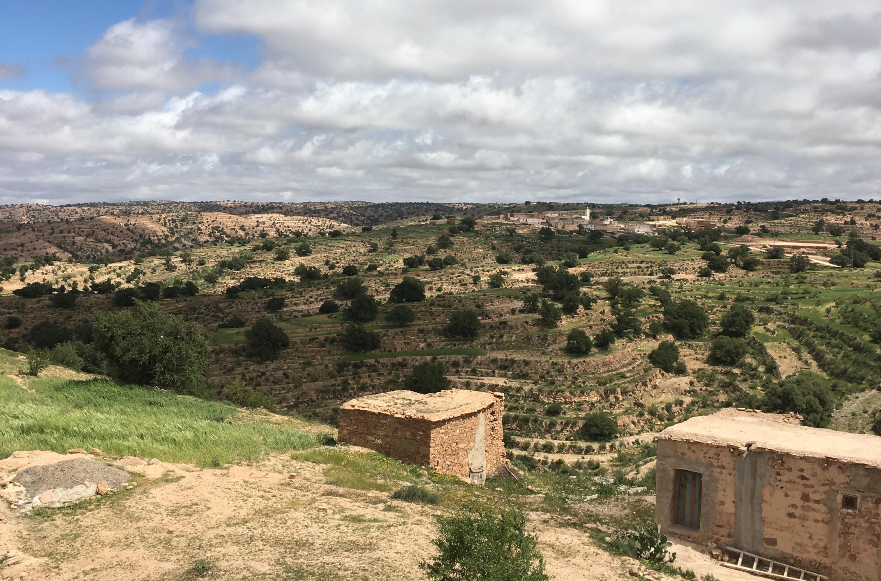 A photo taken near the author's ancestral village of Azgayoud [Courtesy of Kadija Bouyzourn]
