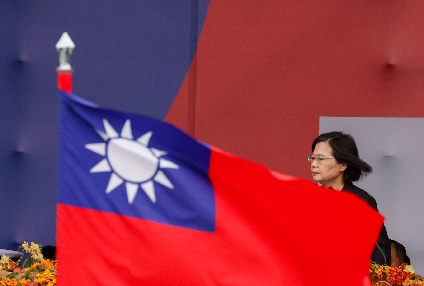 Taiwan’s President Tsai Ing-wen promised the island would remain democratic for ‘generations to come’