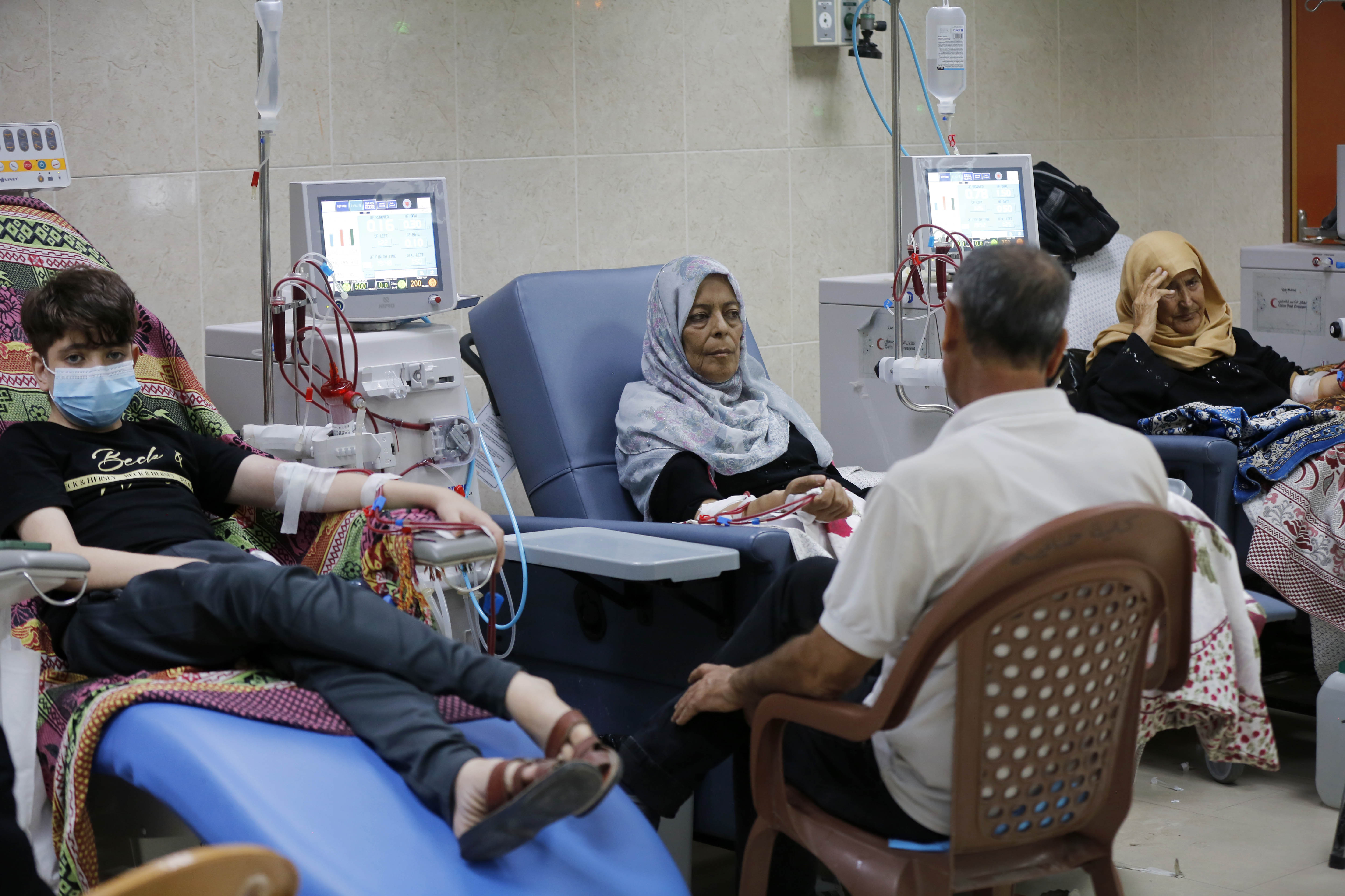 Kidney dialysis patient
