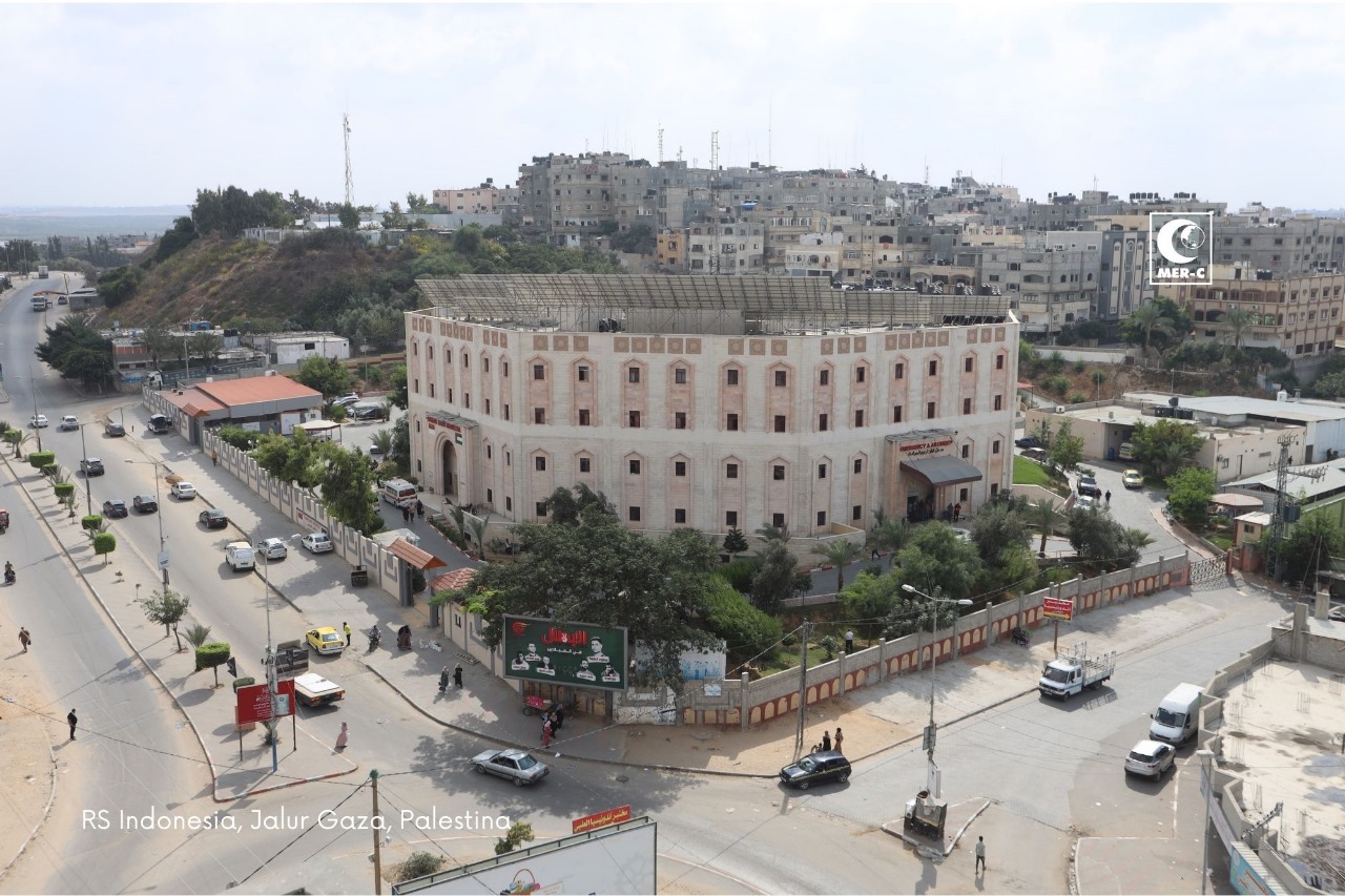The Indonesia Hospital in Gaza during peacetime [Photo courtesy of MER-C]