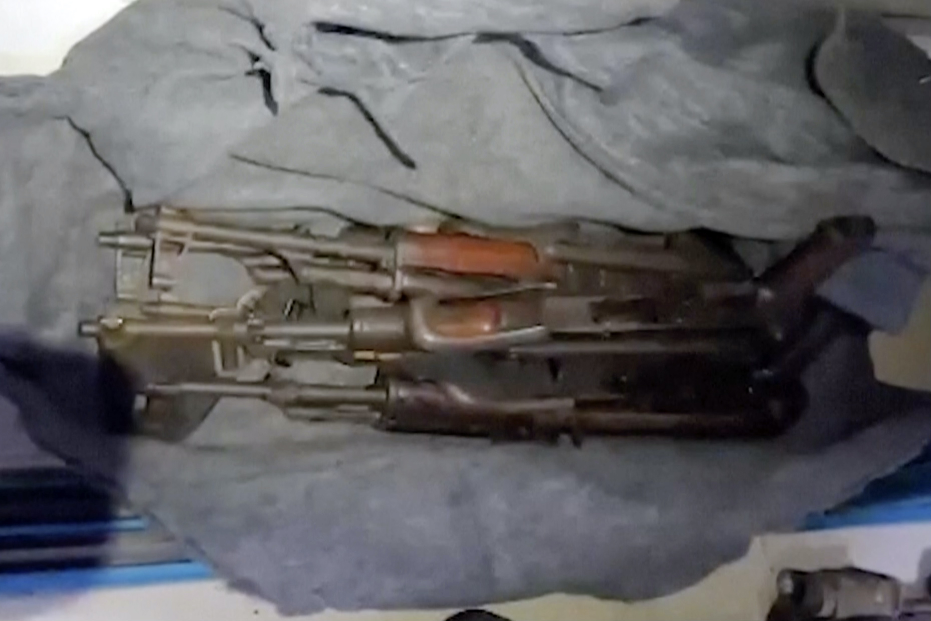 This image taken from a video released by the Israeli Defense Forces, Wednesday, Nov. 15