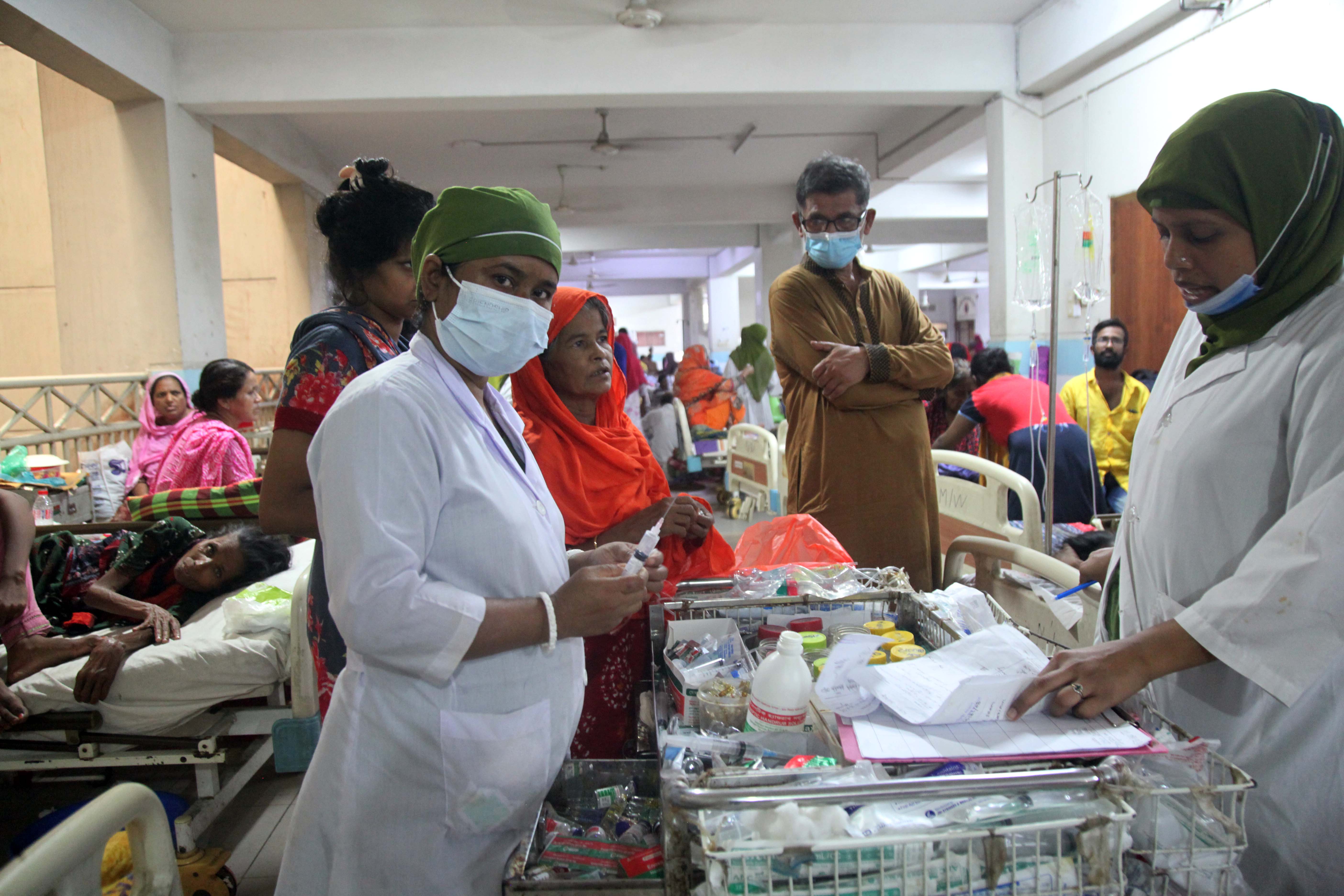 The dengue outbreak has strained Bangladesh’s fragile healthcare system