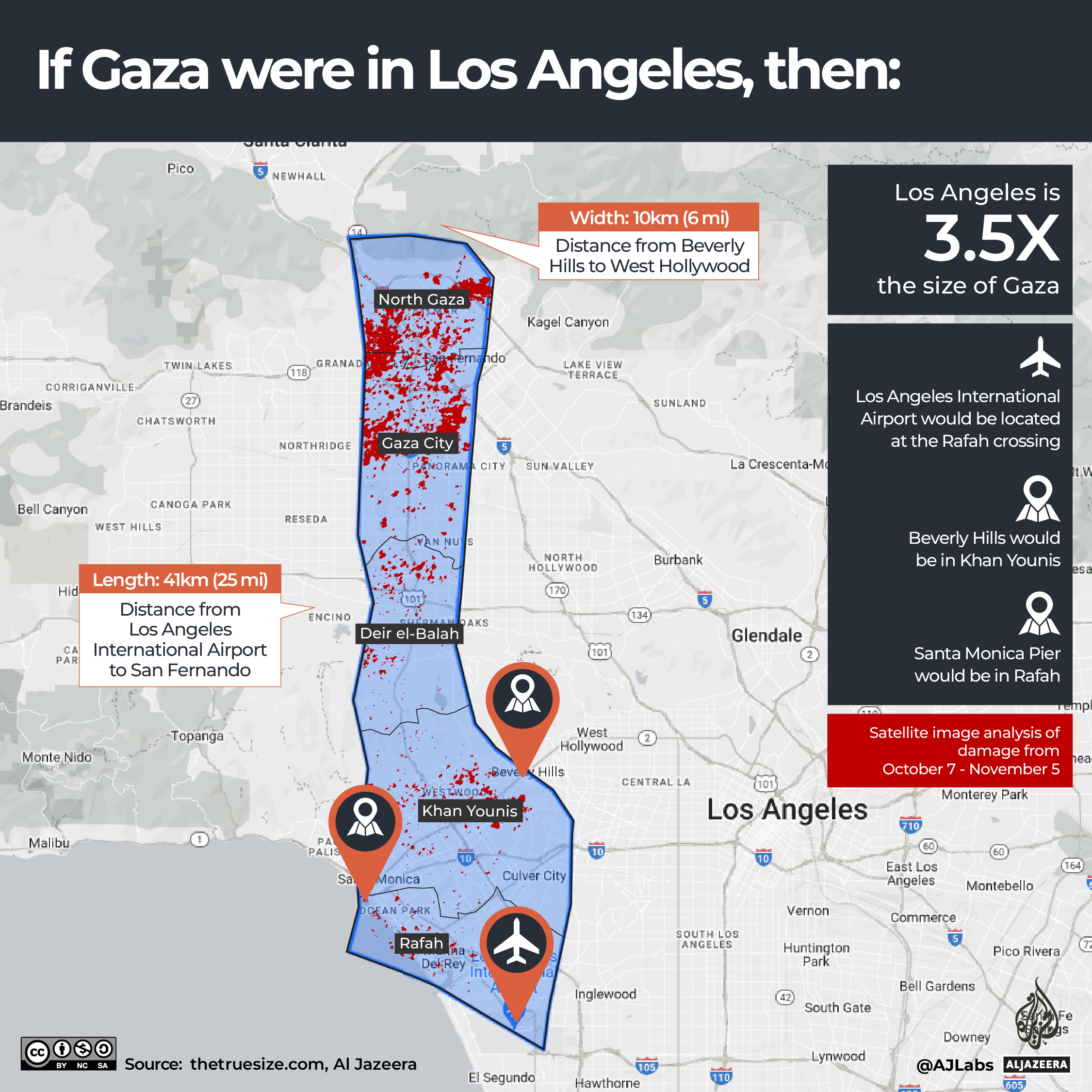 INTERACTIVE - If Gaza was your city - Los Angeles-1699867156