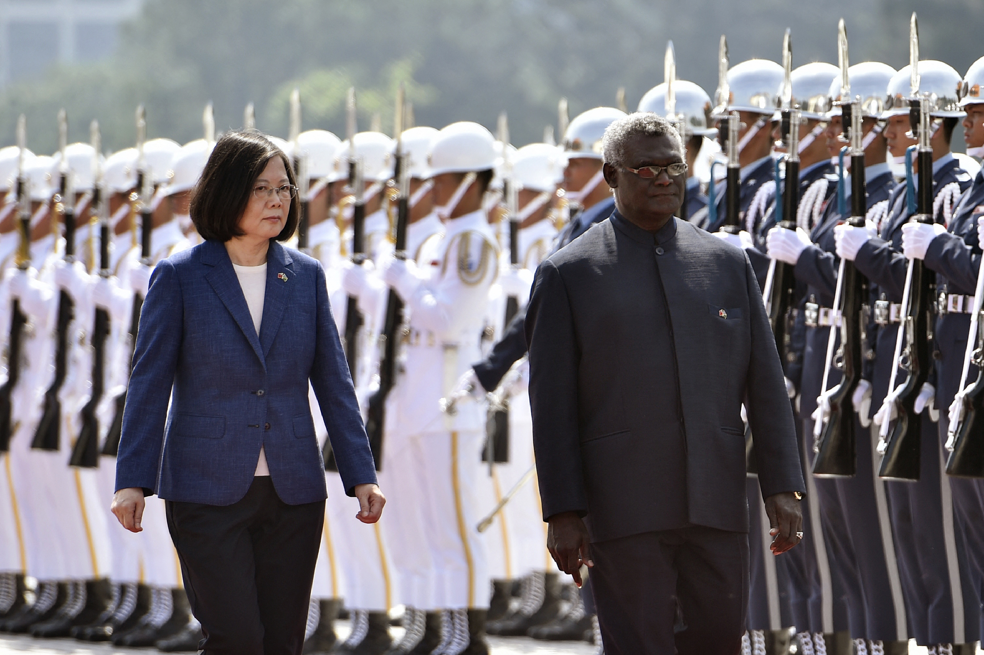Solomon Islands President Manasseh Sogavare cut ties with Taiwan in 2019