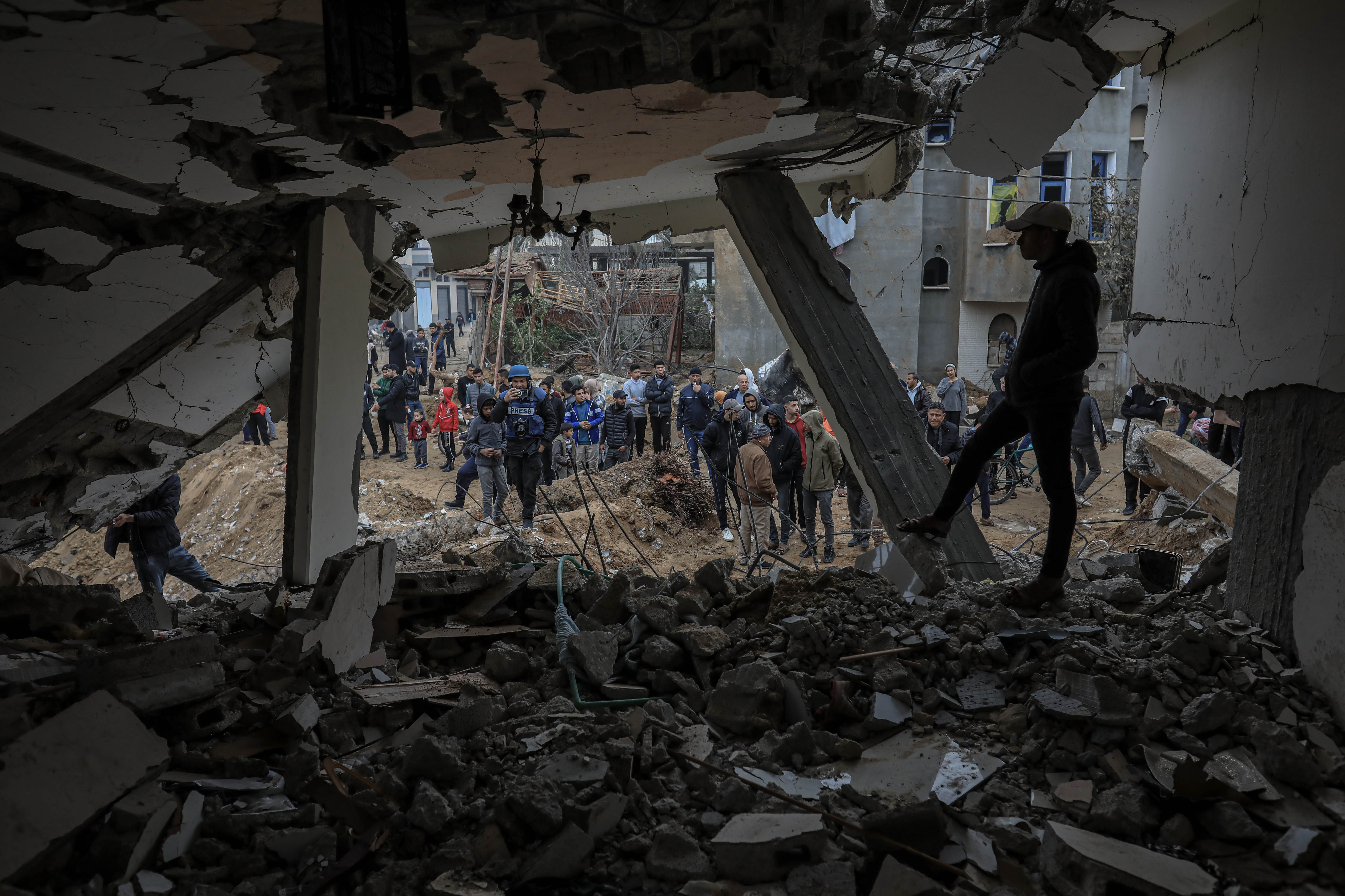 Air strikes in Deir el Balah