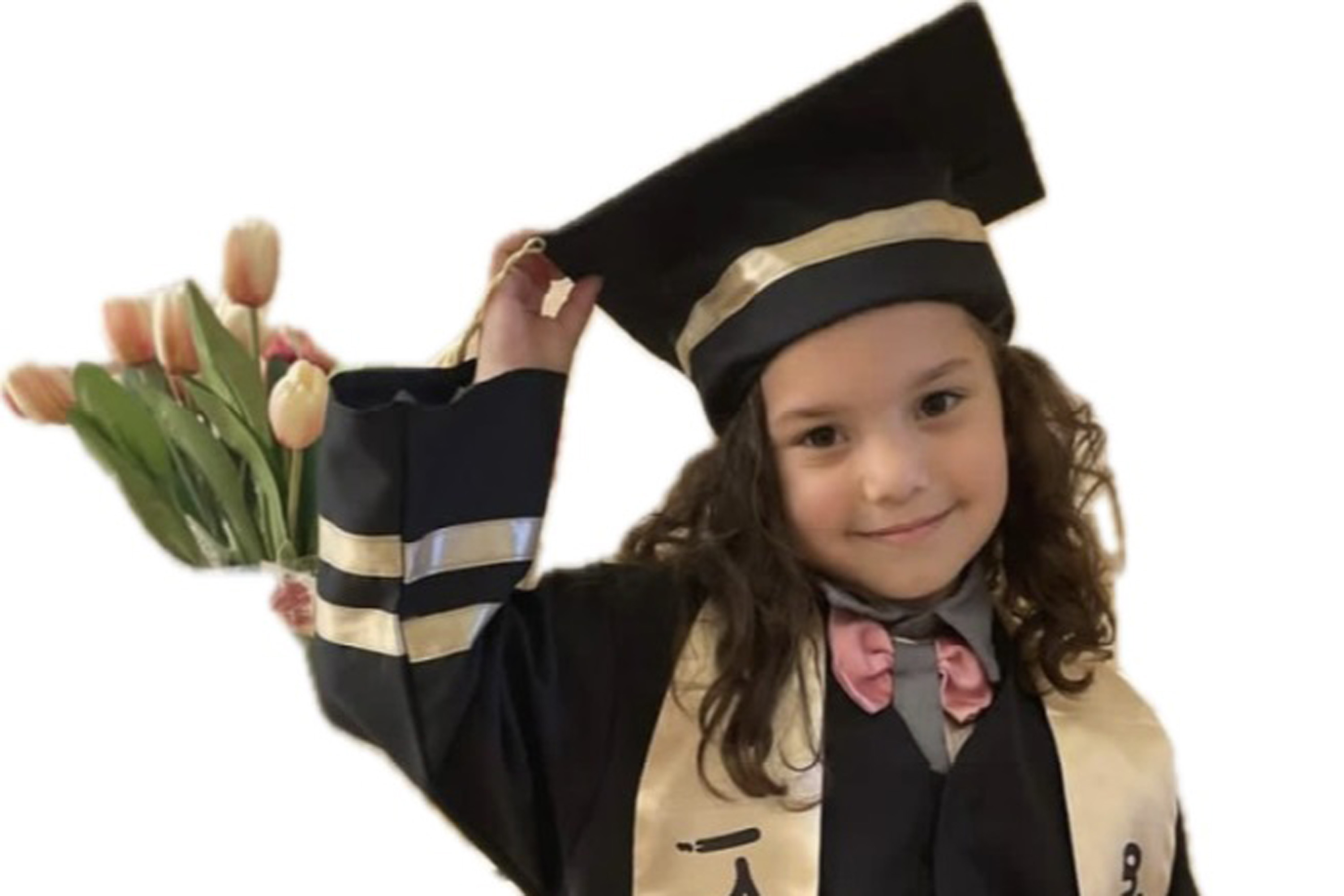 School graduation photo of Hind Rajab.